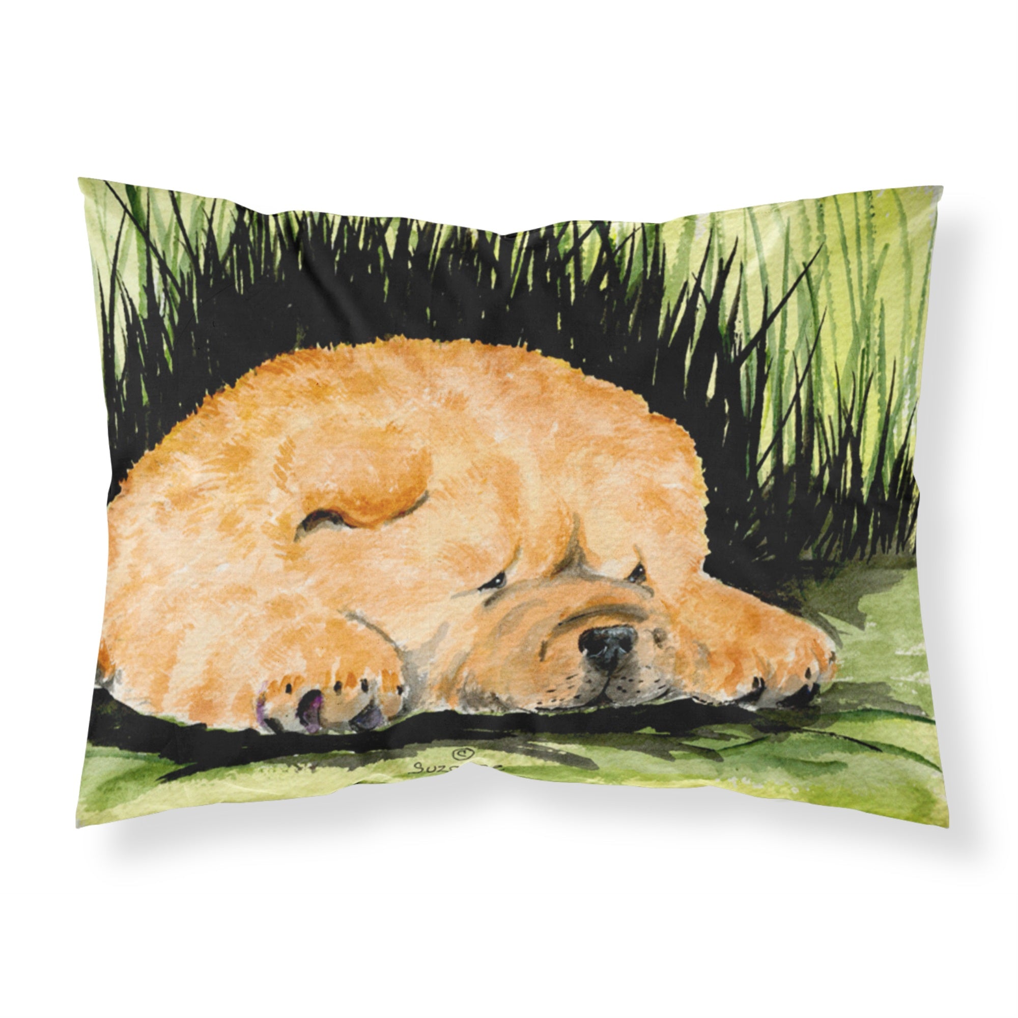 Caroline'S Treasures Ss8525Pillowcase Chow Moisture Wicking Fabric Standard Pillowcase, Large, Multicolor