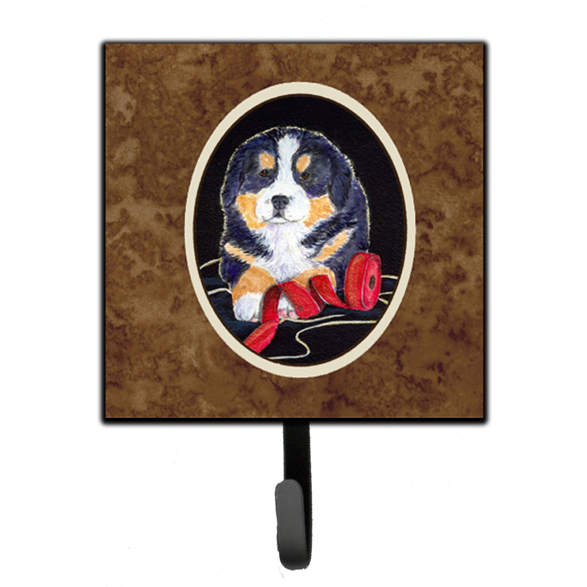 Caroline'S Treasures Ss8569Sh4 Bernese Mountain Dog Leash Holder Or Key Hook, Small, Multicolor