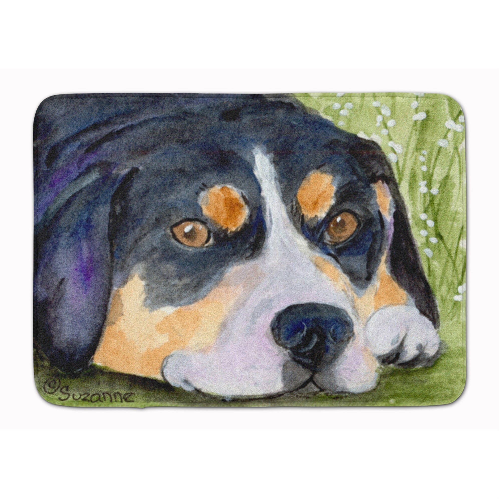 Caroline'S Treasures Entlebucher Mountain Dog Floor Mat, 19 X 27, Multicolor