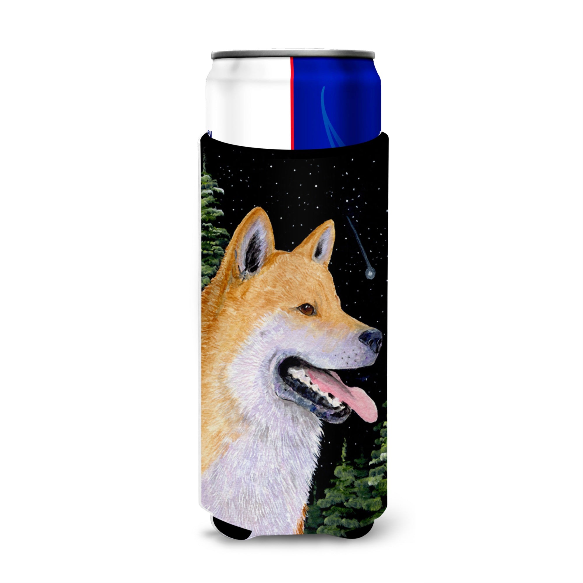 Shiba Inu Ultra Beverage Insulators For Slim Cans Ss8598Muk