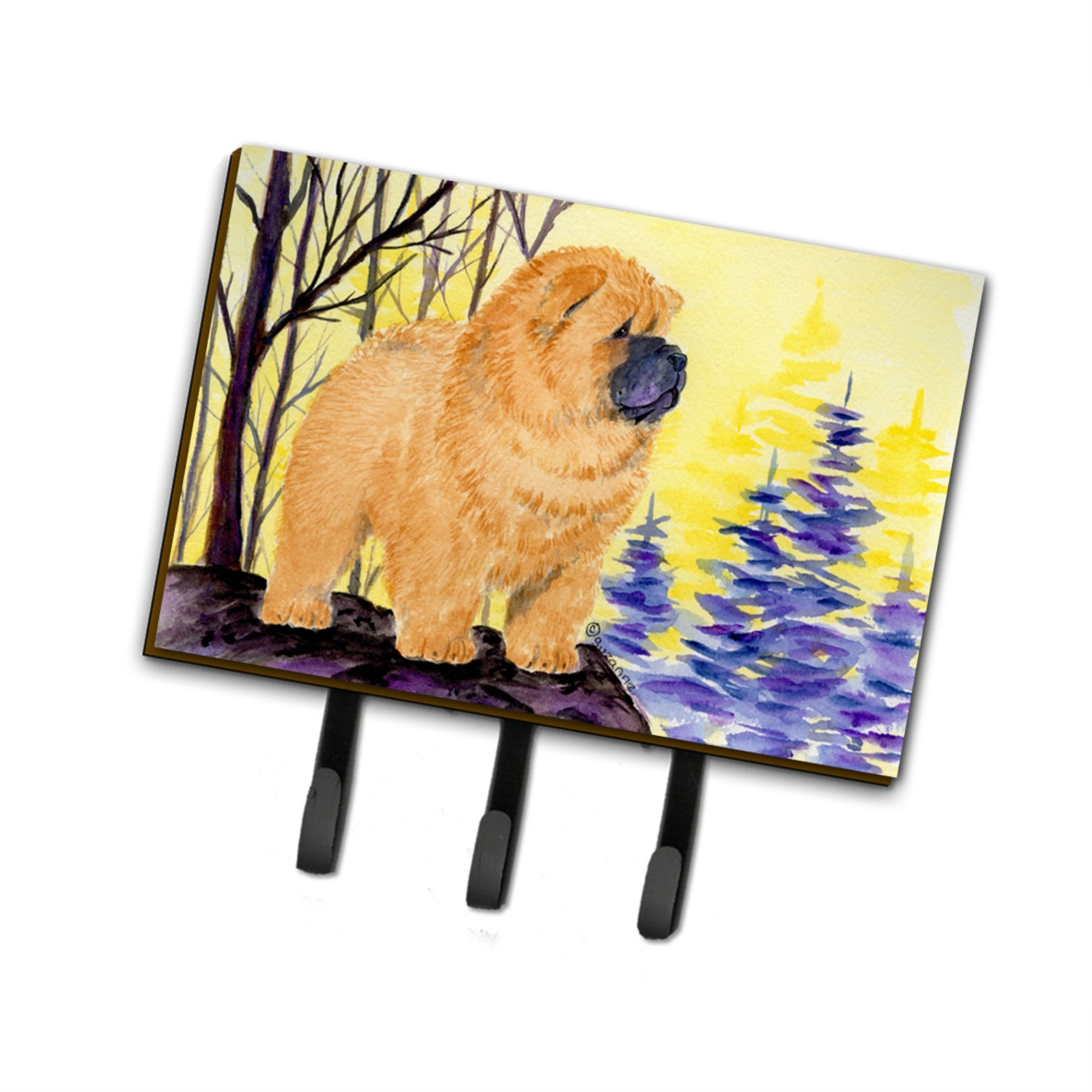 Caroline'S Treasures Ss8603Th68 Chow Chow Leash Holder Or Key Hook, Large, Multicolor