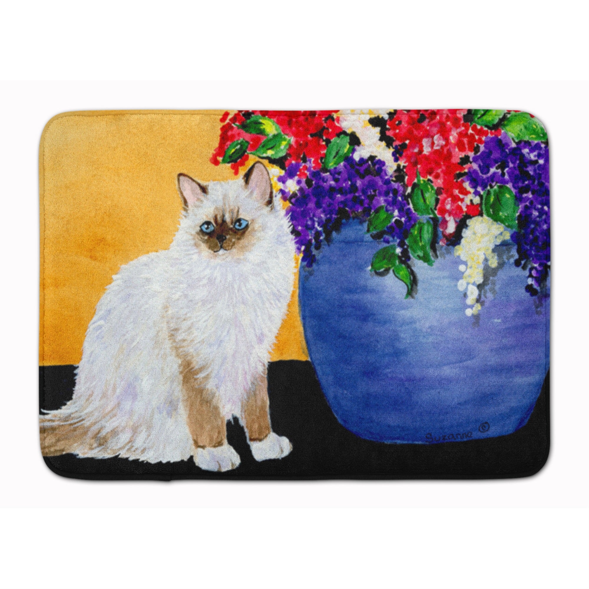 Caroline'S Treasures Cat - Ragdoll Floor Mat, 19 X 27, Multicolor
