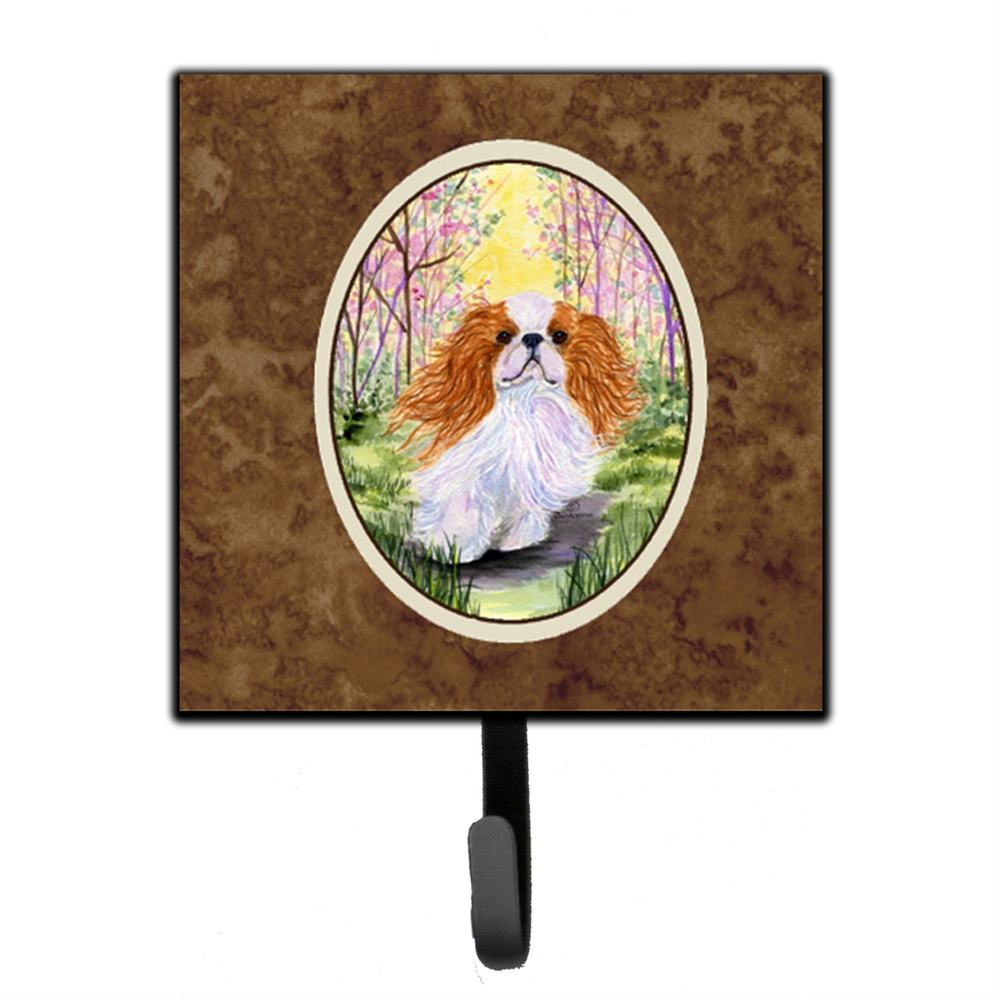 Caroline'S Treasures Ss8613Sh4 English Toy Spaniel Leash Holder Or Key Hook, Small, Multicolor