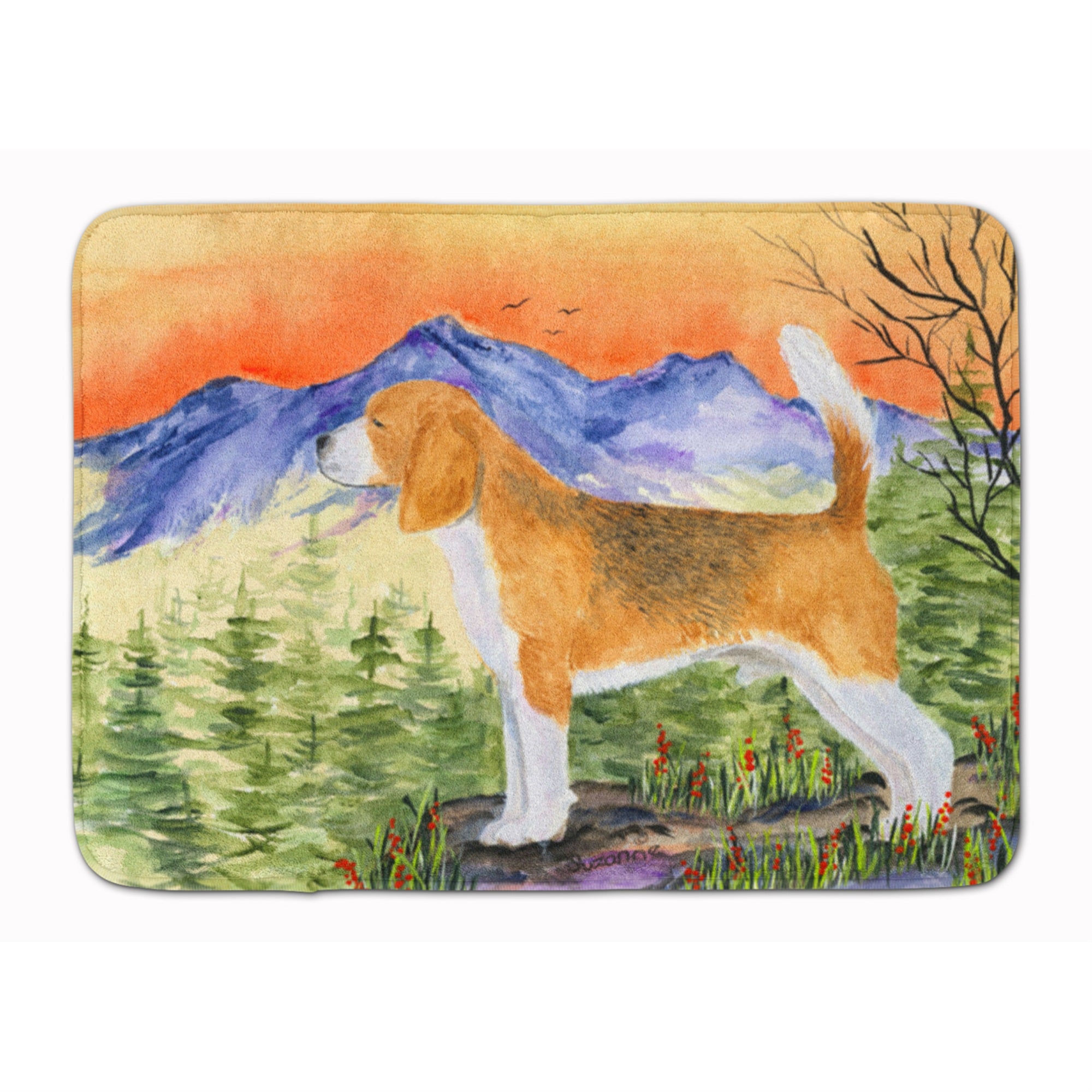 Caroline'S Treasures Beagle Floor Mat, 19 X 27, Multicolor