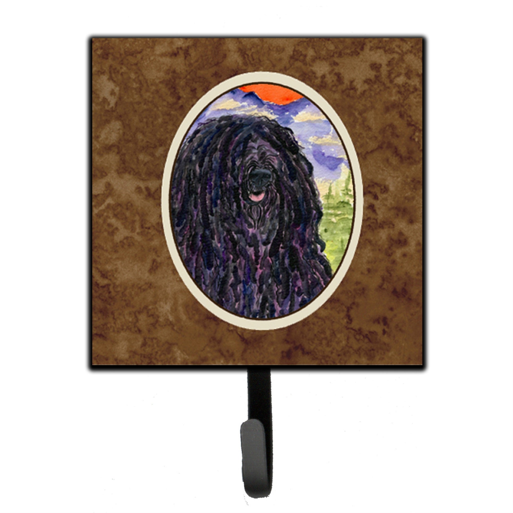 Caroline'S Treasures Ss8623Sh4 Puli Leash Holder Or Key Hook, Small, Multicolor