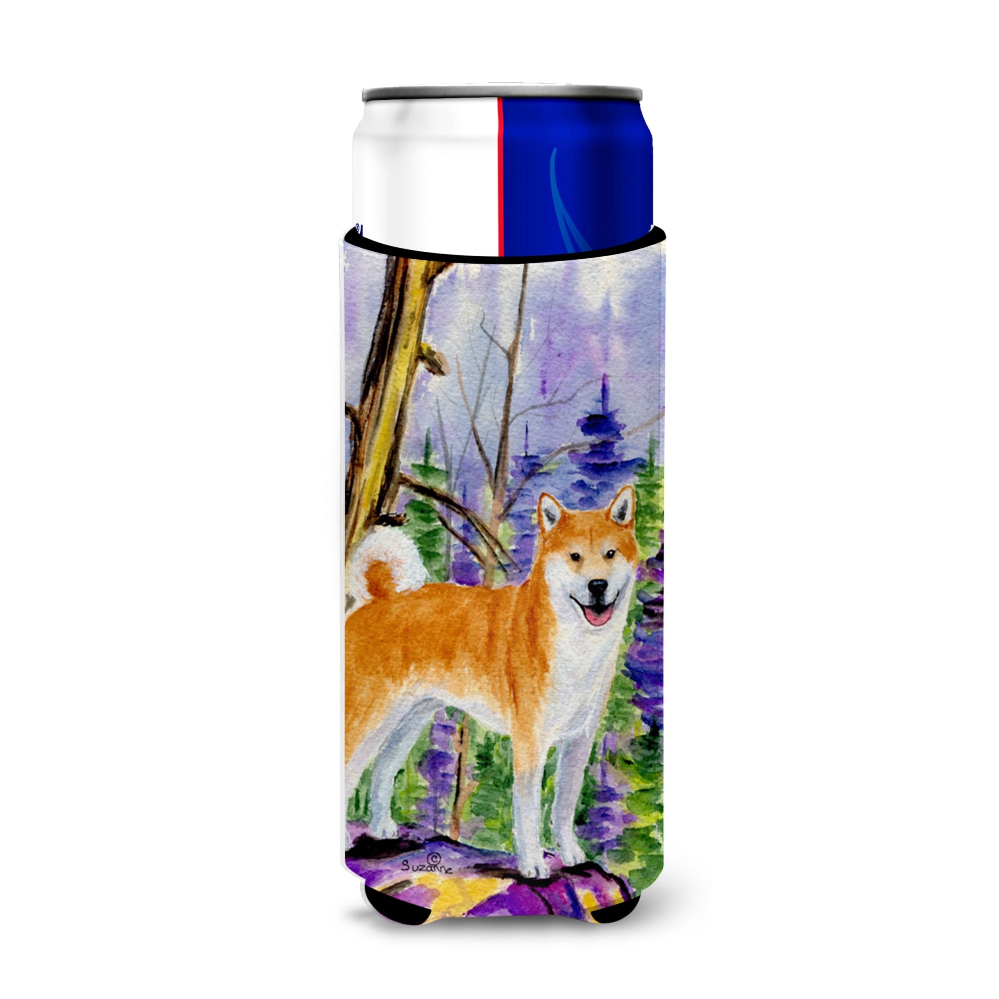 Shiba Inu Ultra Beverage Insulators For Slim Cans Ss8629Muk