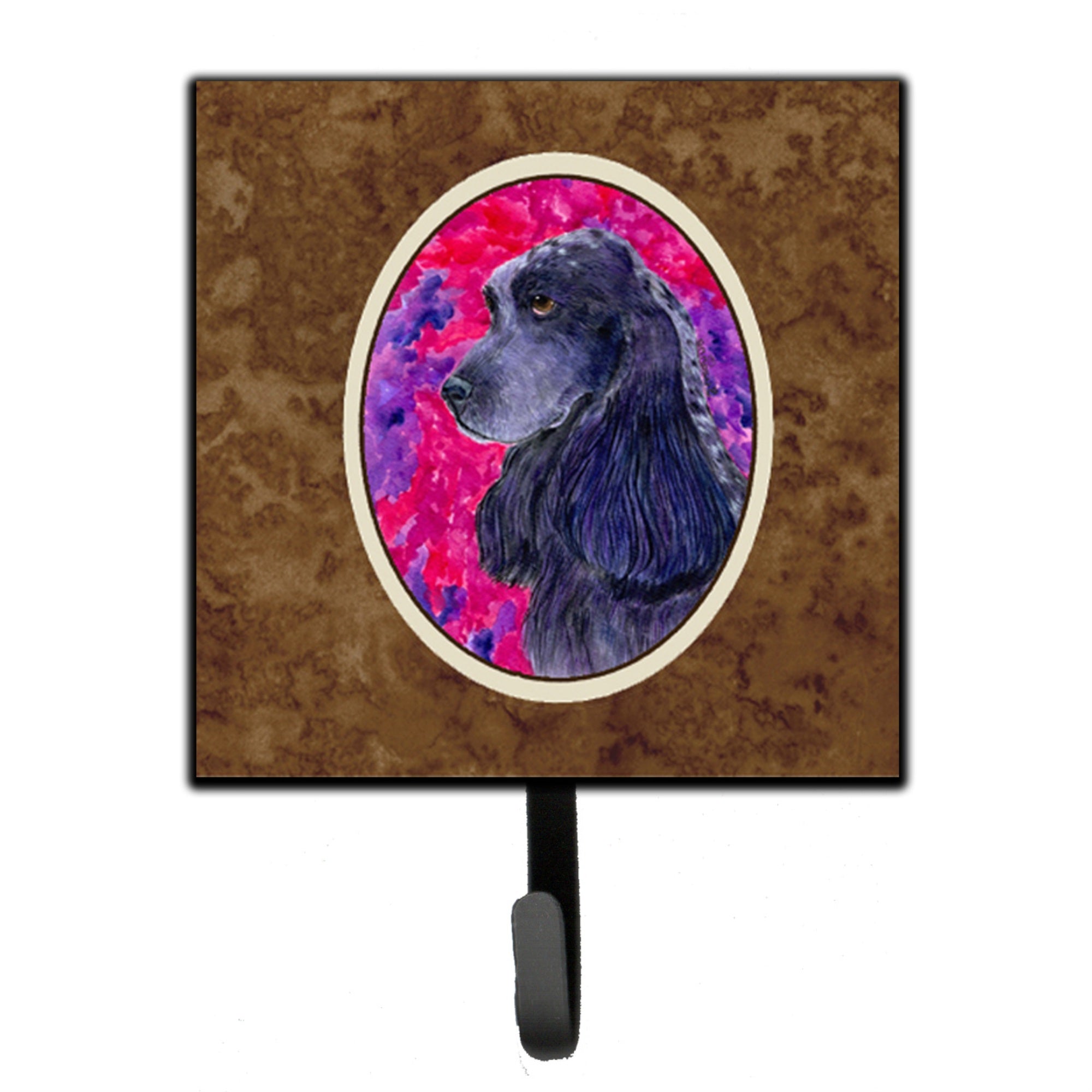 Caroline'S Treasures Ss8659Sh4 Cocker Spaniel Leash Holder Or Key Hook, Small, Multicolor