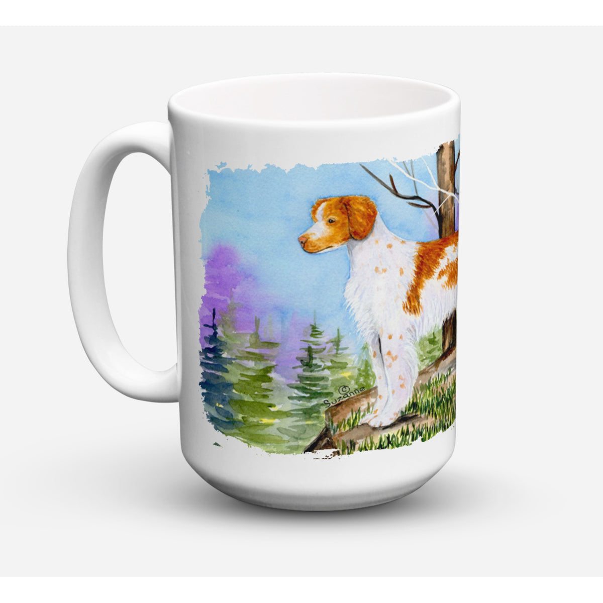 Caroline'S Treasures Ss8663Cm15 Setter Dishwasher Safe Microwavable Ceramic Coffee Mug, 15 Oz, Multicolor