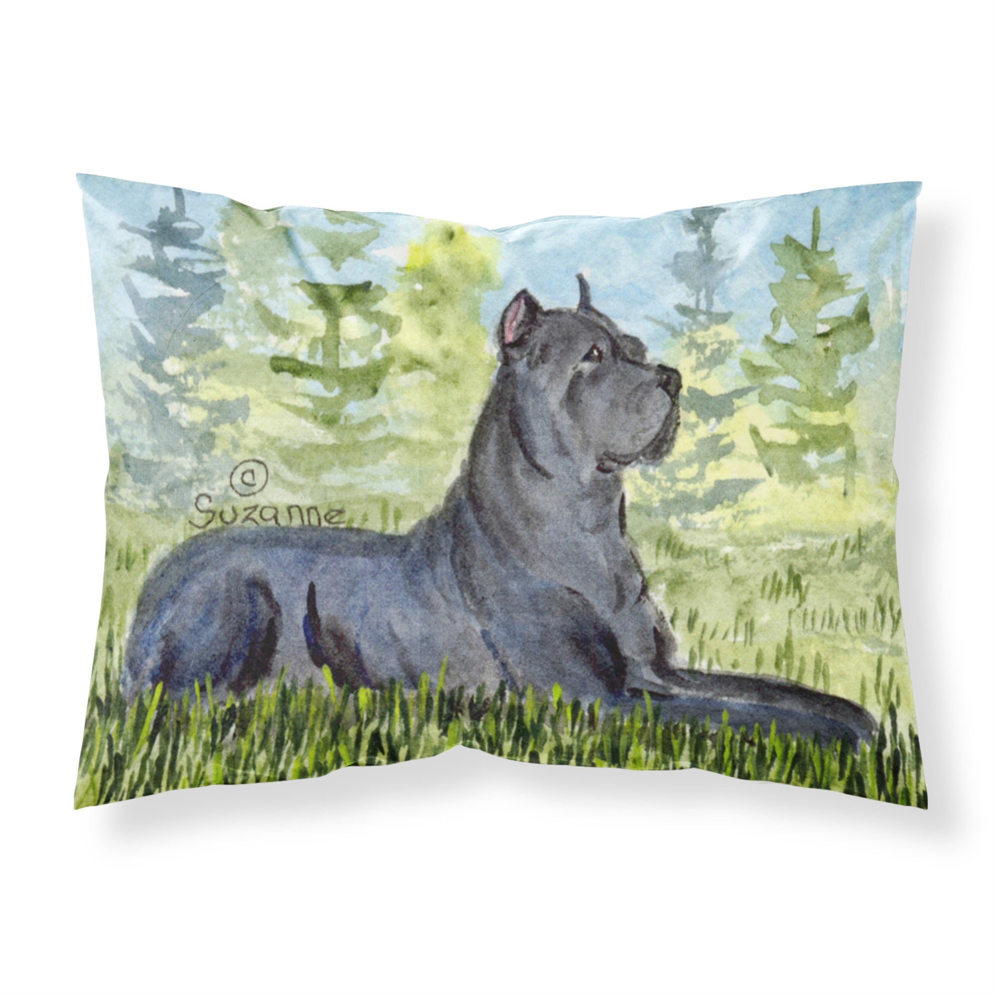 Caroline'S Treasures Ss8682Pillowcase Cane Corso Moisture Wicking Fabric Standard Pillowcase, Large, Multicolor