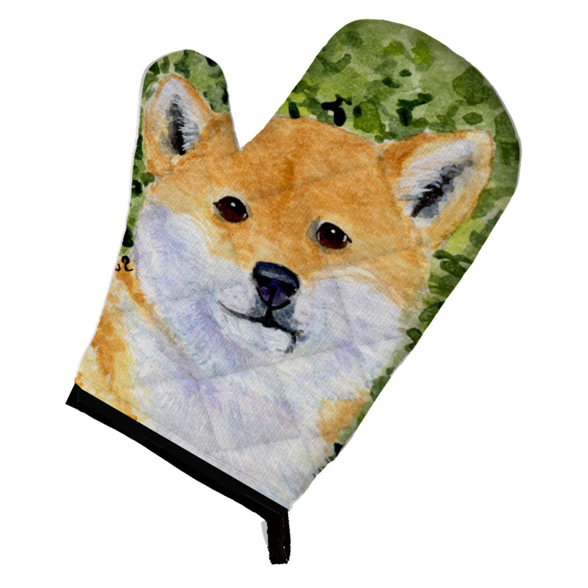 Caroline'S Treasures Ss8719Ovmt Shiba Inu Oven Mitt, 12 By 8.5, Multicolor