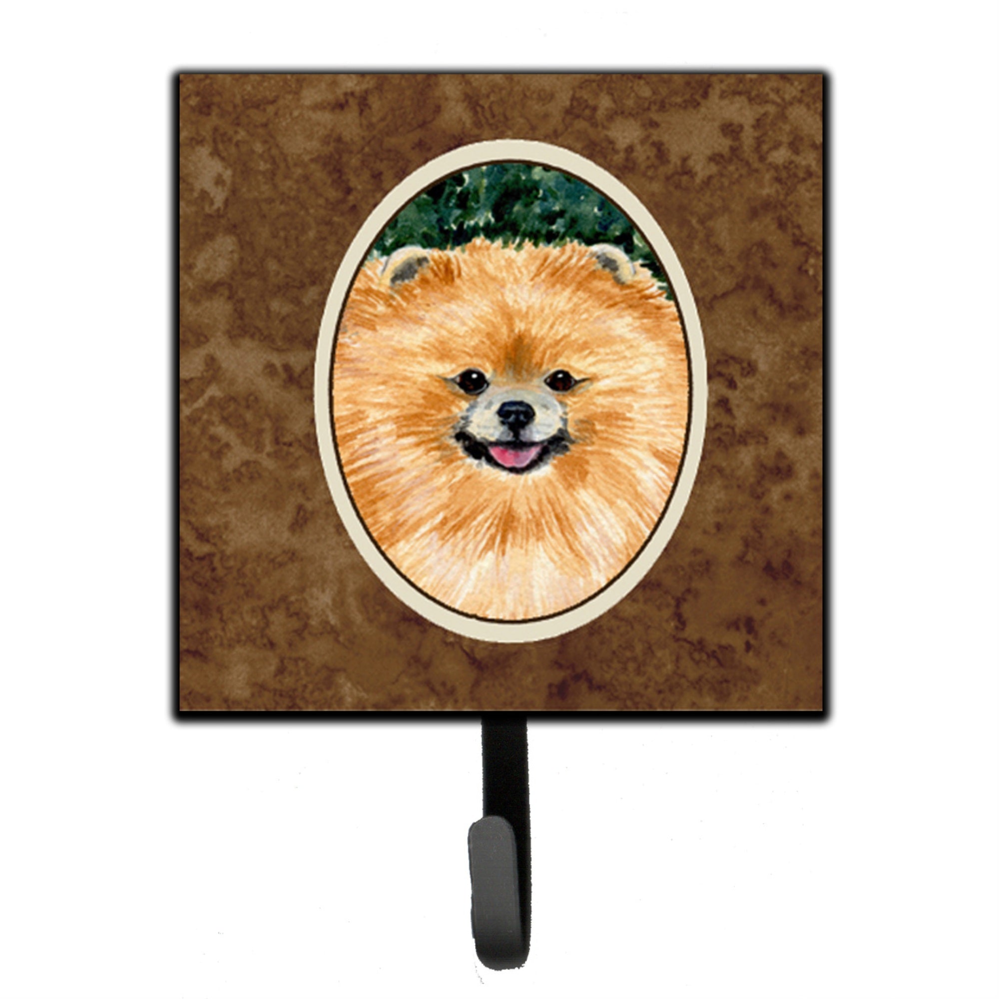 Caroline'S Treasures Ss8725Sh4 Pomeranian Leash Holder Or Key Hook, Small, Multicolor
