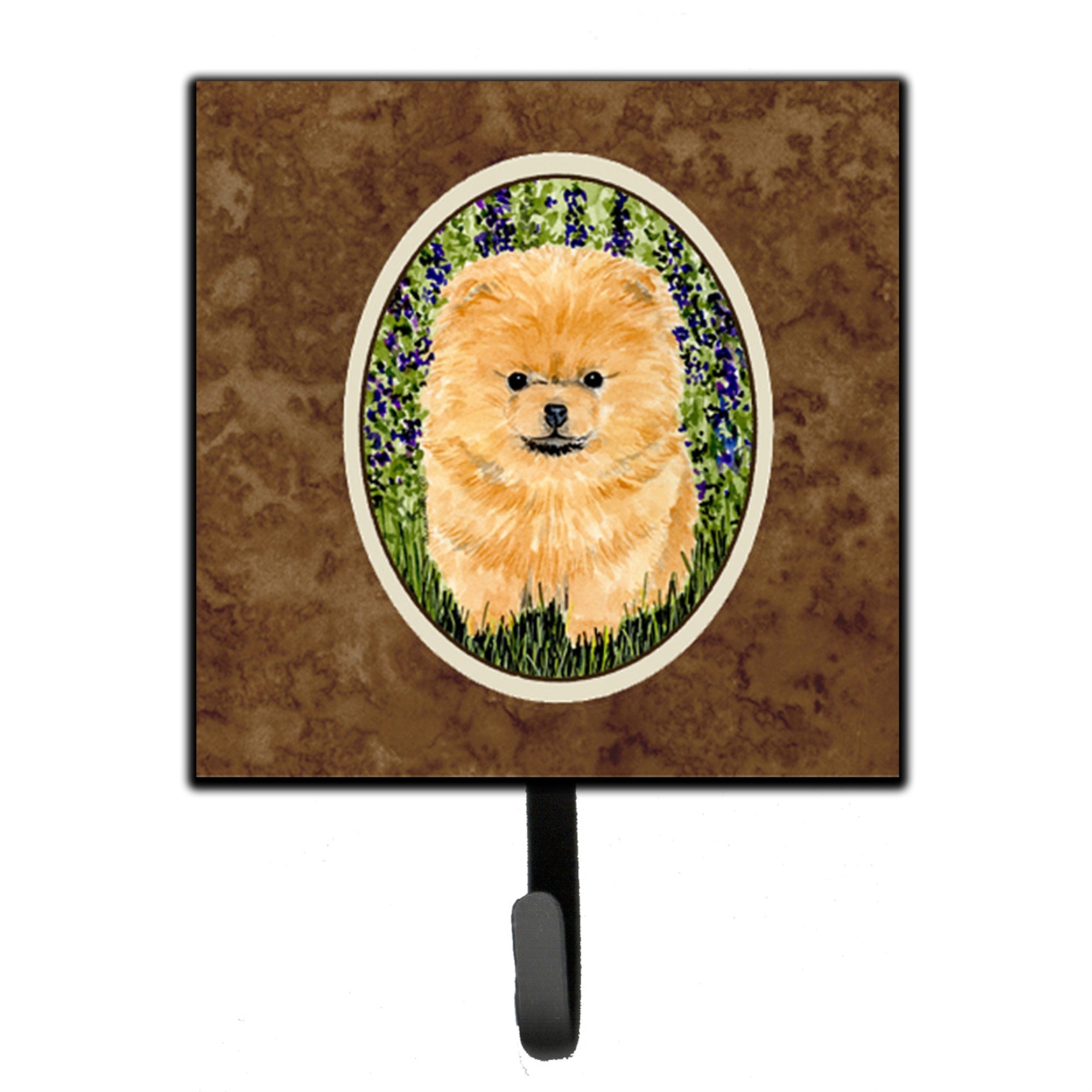 Caroline'S Treasures Ss8746Sh4 Pomeranian Leash Holder Or Key Hook, Small, Multicolor