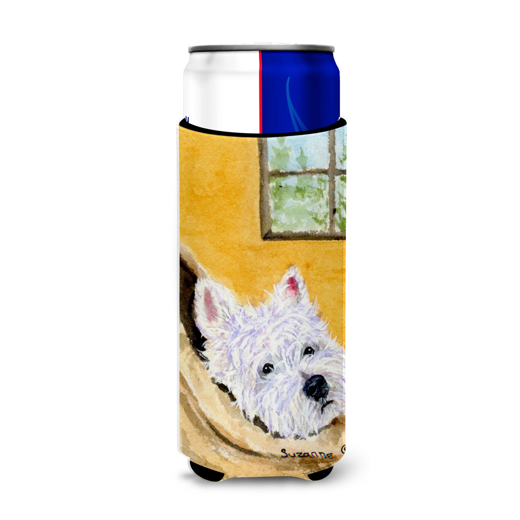Westie Ultra Beverage Insulators For Slim Cans Ss8785Muk
