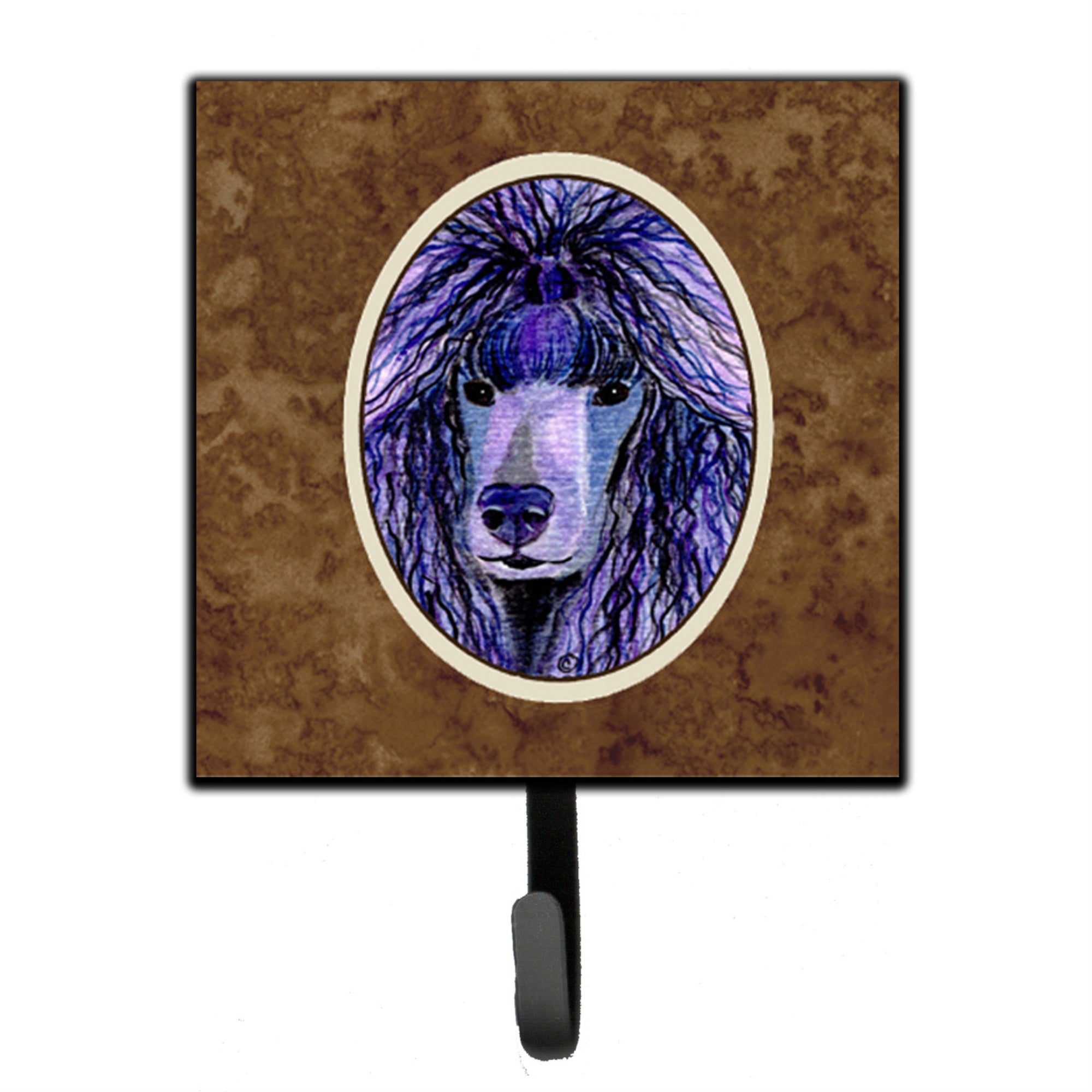 Caroline'S Treasures Ss8800Sh4 Poodle Leash Holder Or Key Hook, Small, Multicolor
