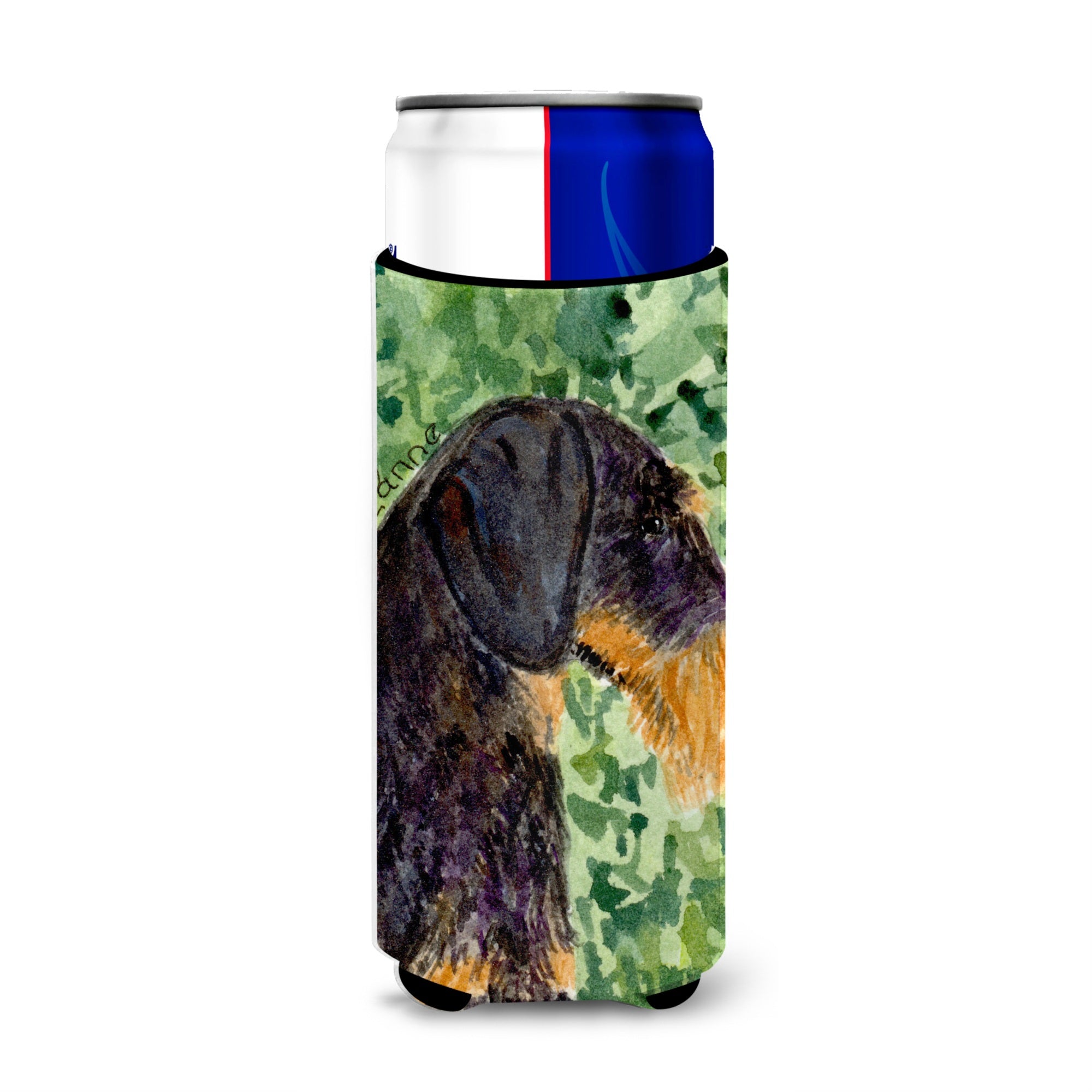 Dachshund Ultra Beverage Insulators For Slim Cans Ss8805Muk