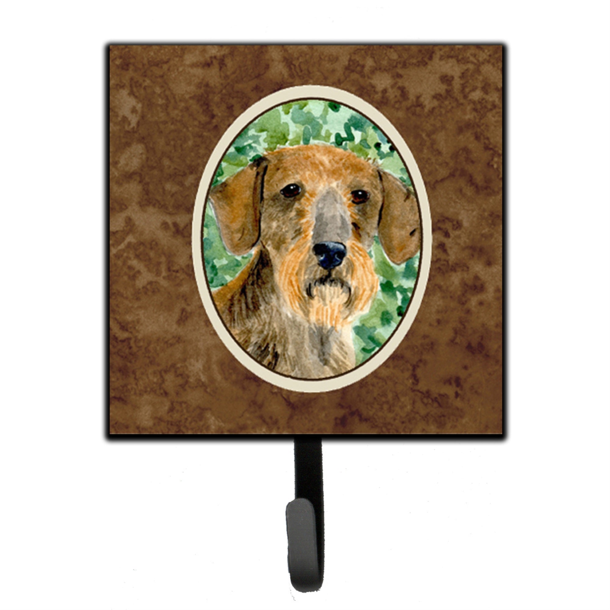 Caroline'S Treasures Ss8806Sh4 Dachshund Leash Holder Or Key Hook, Small, Multicolor