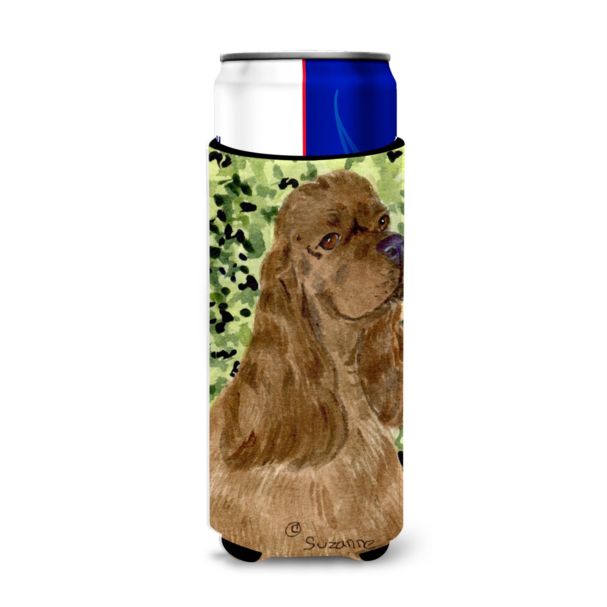 Cocker Spaniel Ultra Beverage Insulators For Slim Cans Ss8807Muk