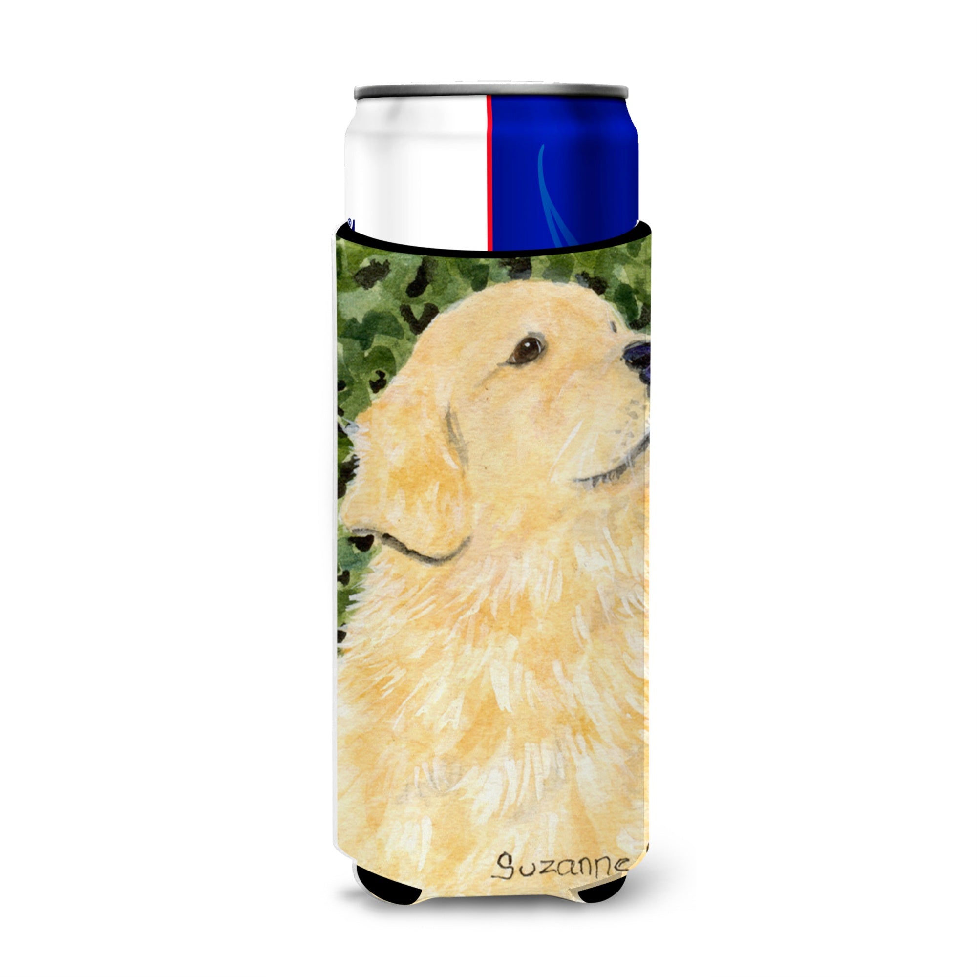 Golden Retriever Ultra Beverage Insulators For Slim Cans Ss8810Muk