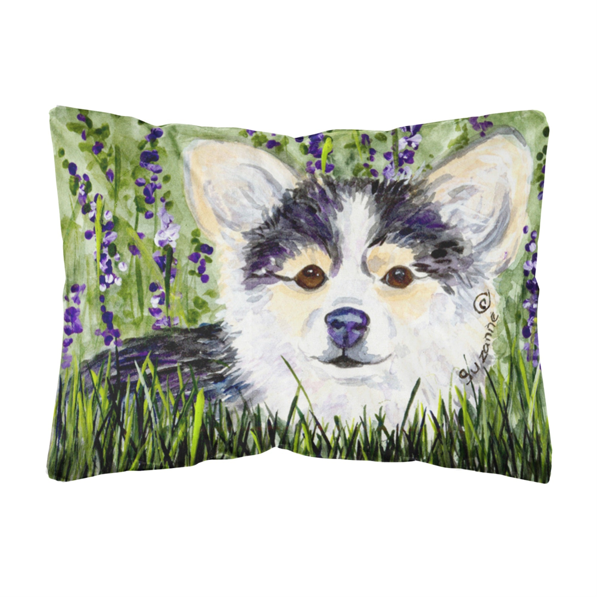 Caroline'S Treasures Ss8824Pw1216 Chihuahua Decorative Canvas Fabric Pillow, Large, Multicolor