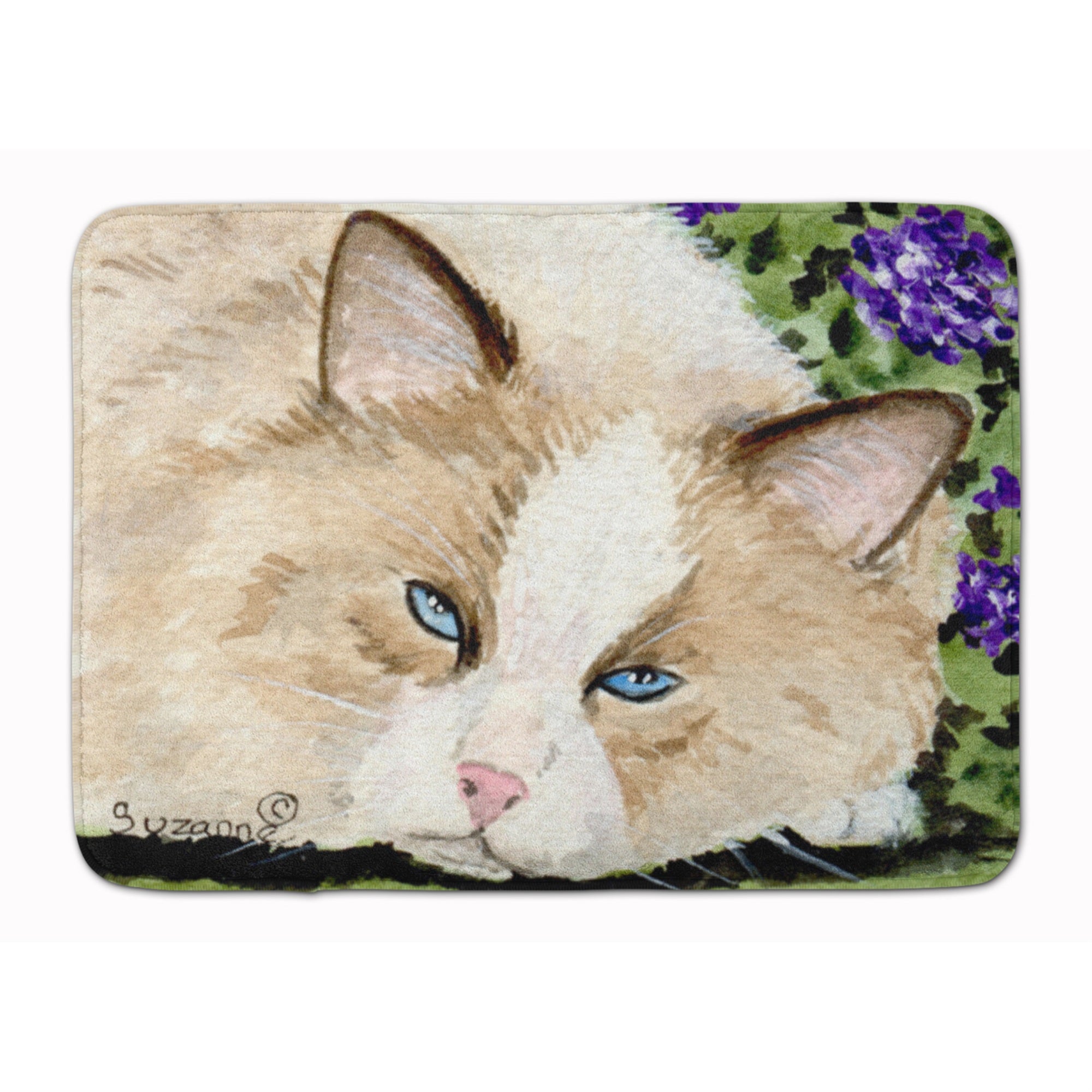 Caroline'S Treasures Cat Floor Mat, 19 X 27, Multicolor