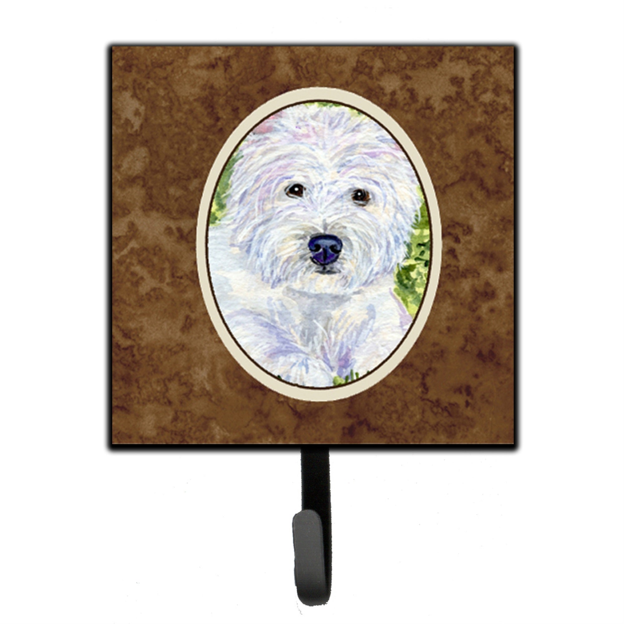 Caroline'S Treasures Ss8835Sh4 Westie Leash Holder Or Key Hook, Small, Multicolor