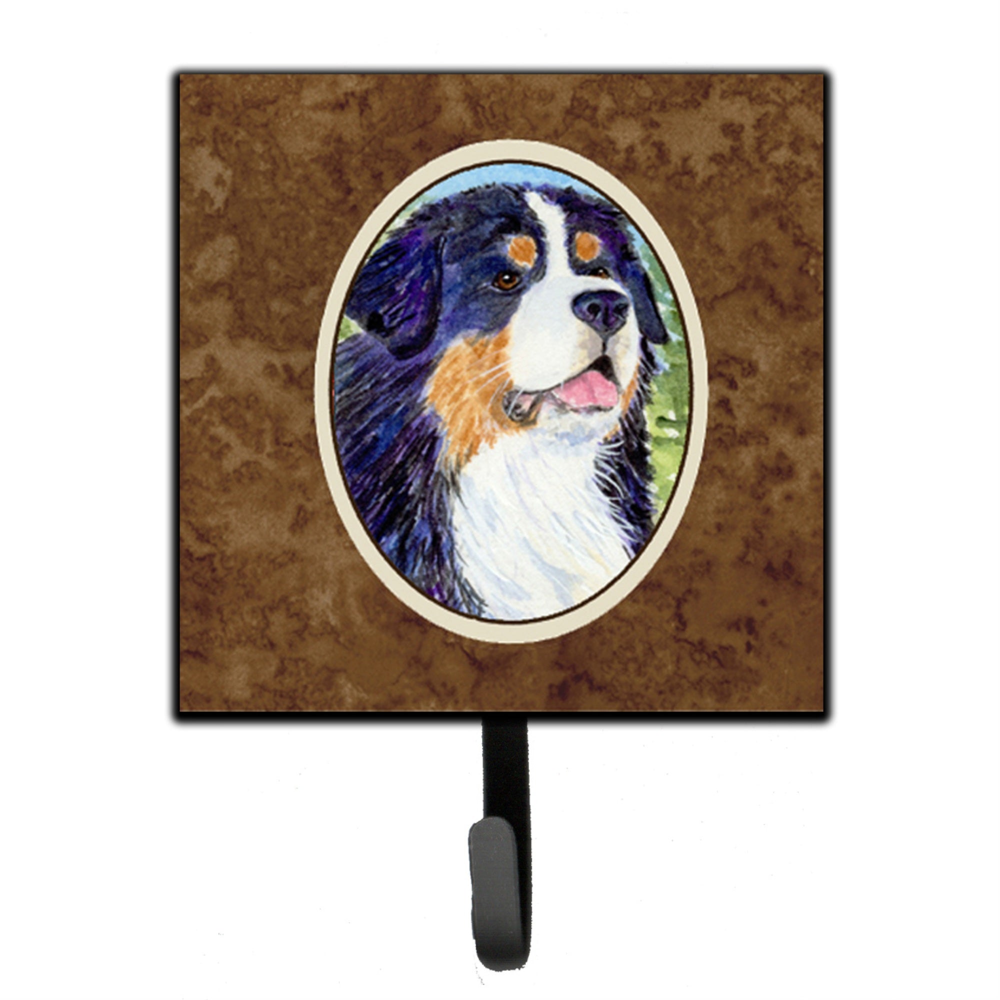 Caroline'S Treasures Ss8867Sh4 Bernese Mountain Dog Leash Holder Or Key Hook, Small, Multicolor