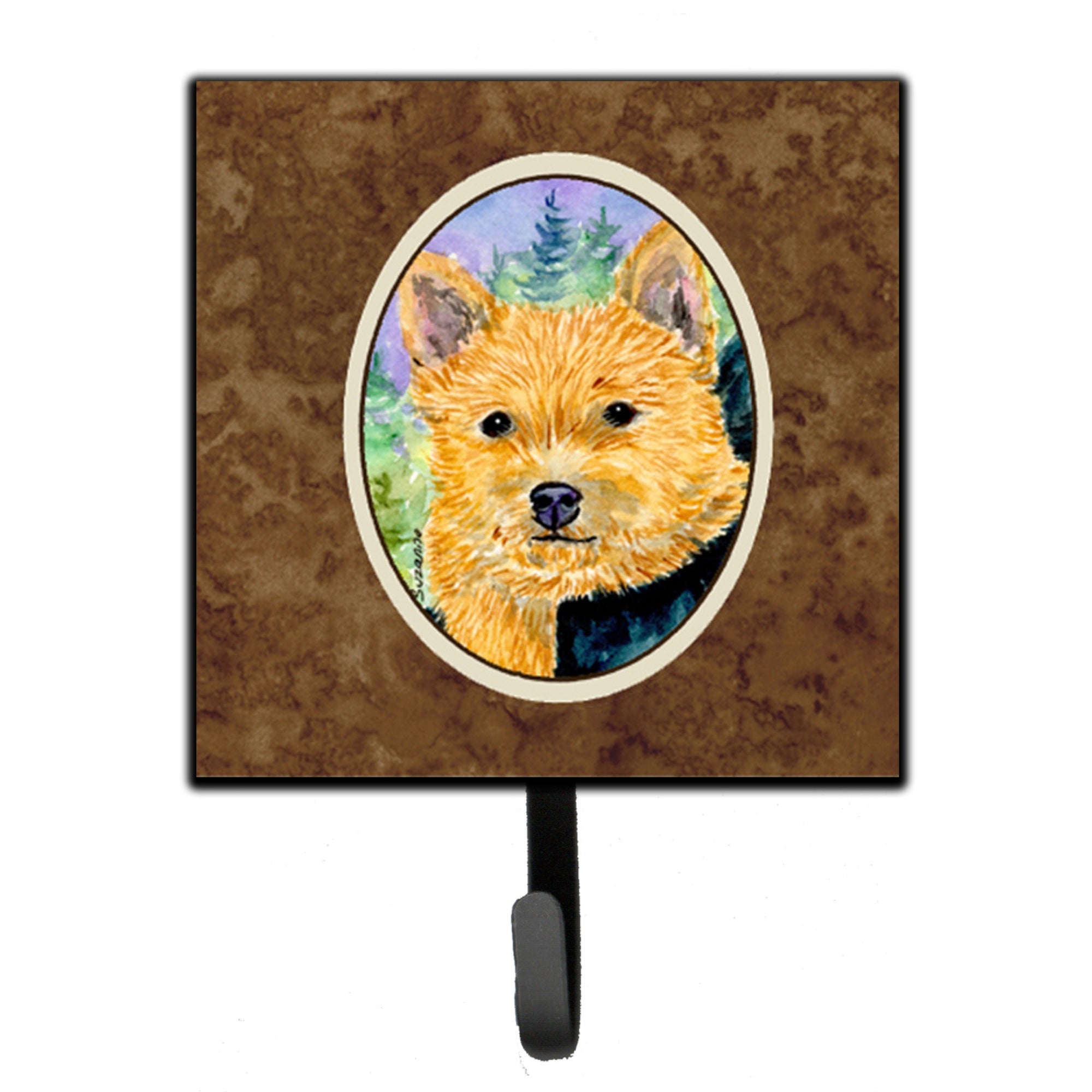 Caroline'S Treasures Ss8905Sh4 Norwich Terrier Leash Holder Or Key Hook, Small, Multicolor