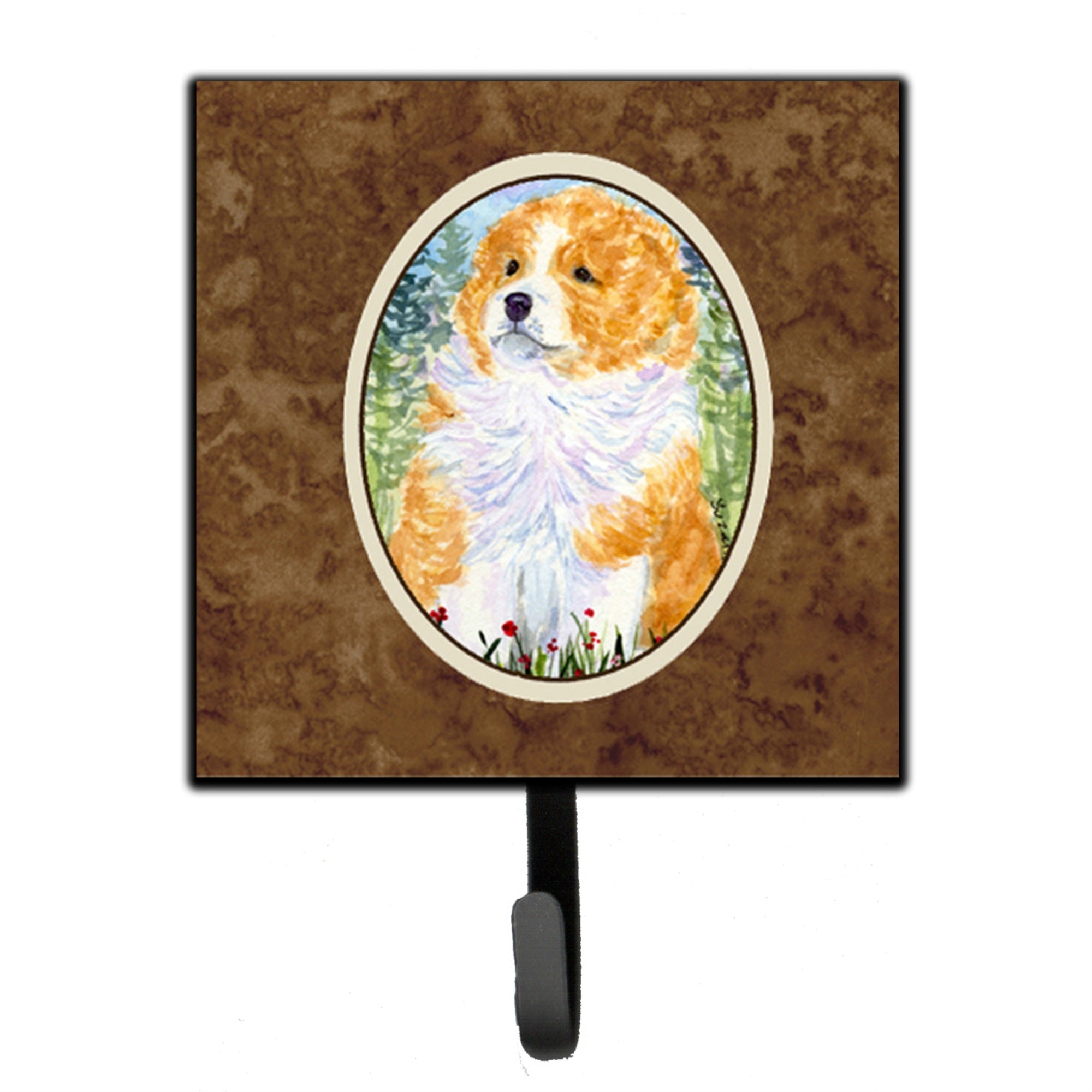 Caroline'S Treasures Ss8918Sh4 Sheltie Leash Holder Or Key Hook, Small, Multicolor