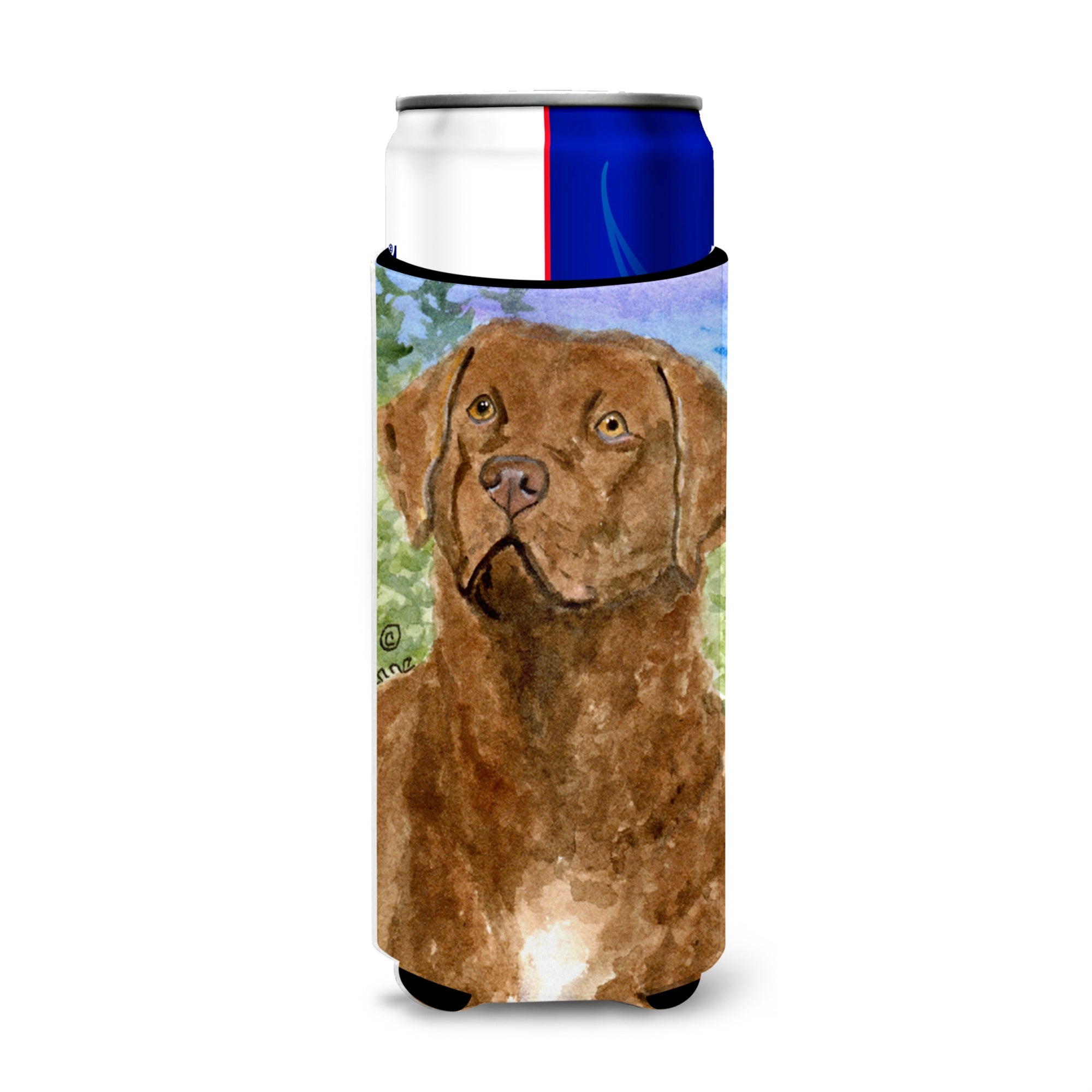 Chesapeake Bay Retriever Ultra Beverage Insulators For Slim Cans Ss8933Muk