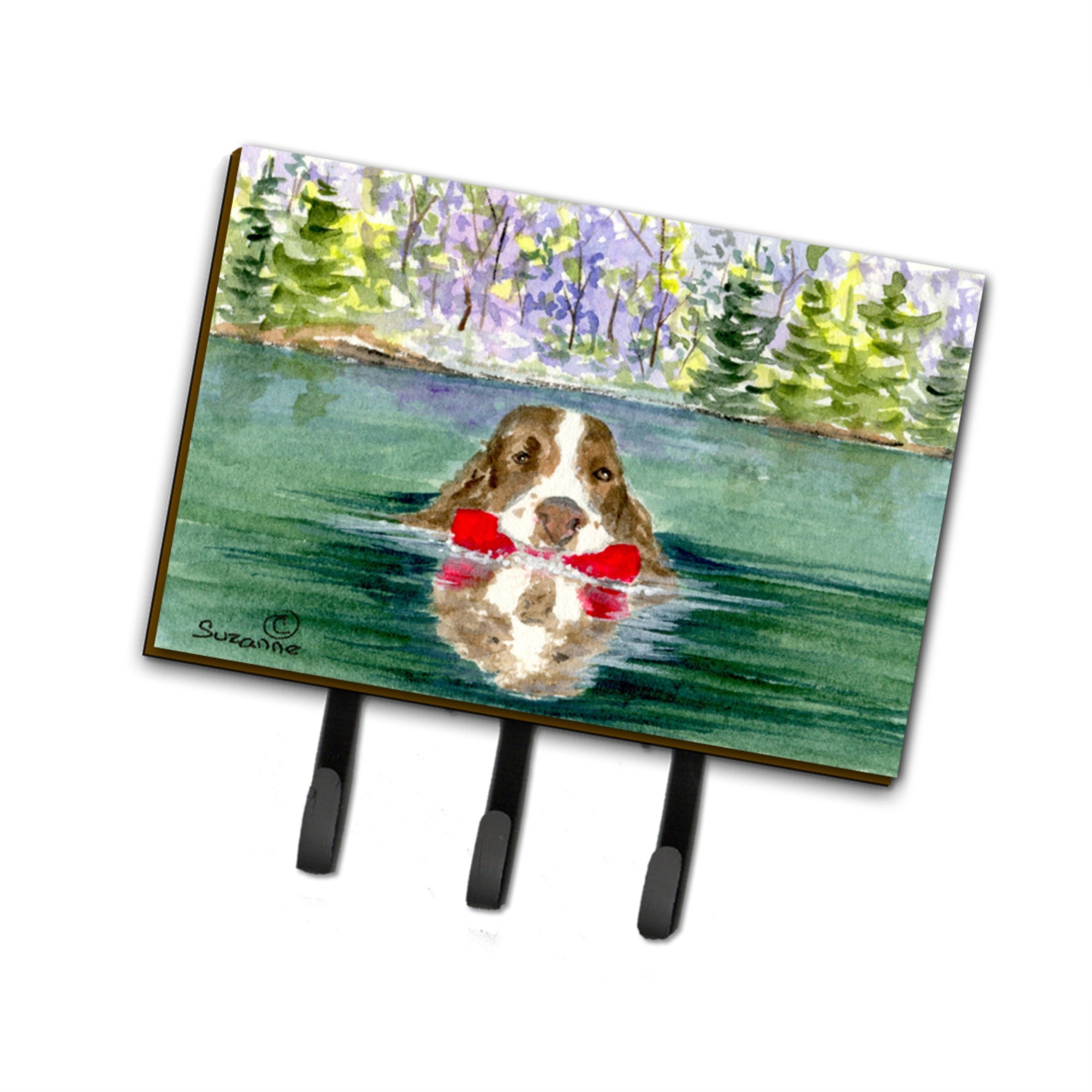 Caroline'S Treasures Ss8943Th68 Springer Spaniel Leash Holder Or Key Hook, Large, Multicolor