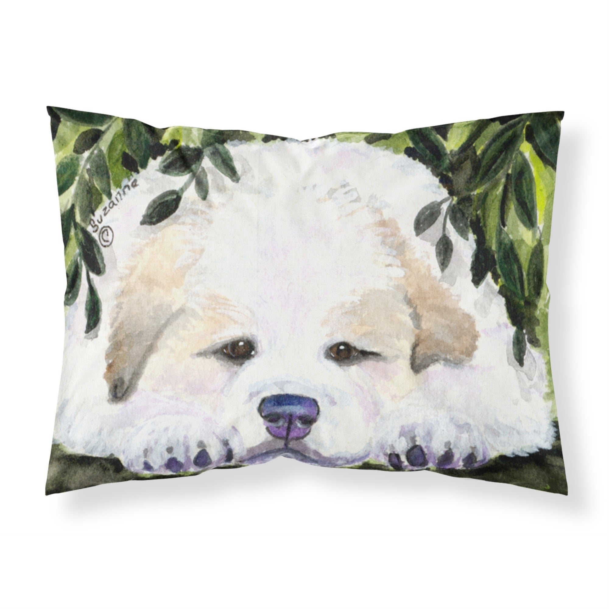 Caroline'S Treasures Ss8944Pillowcase Golden Retriever Moisture Wicking Fabric Standard Pillowcase, Large, Multicolor