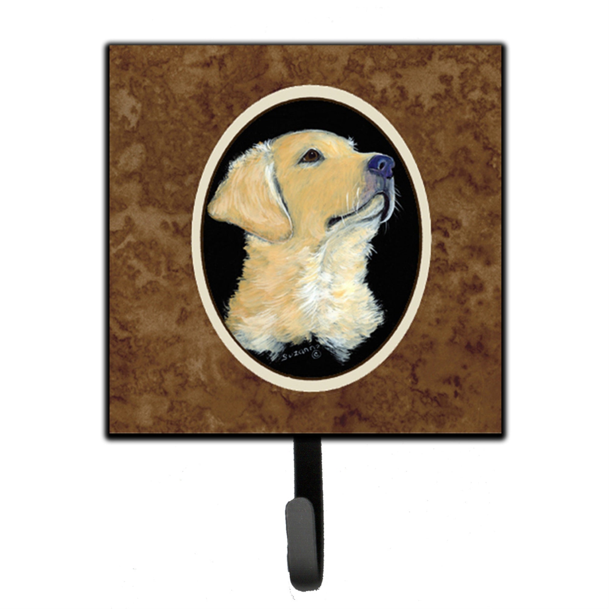Caroline'S Treasures Ss8960Sh4 Golden Retriever Leash Holder Or Key Hook, Small, Multicolor