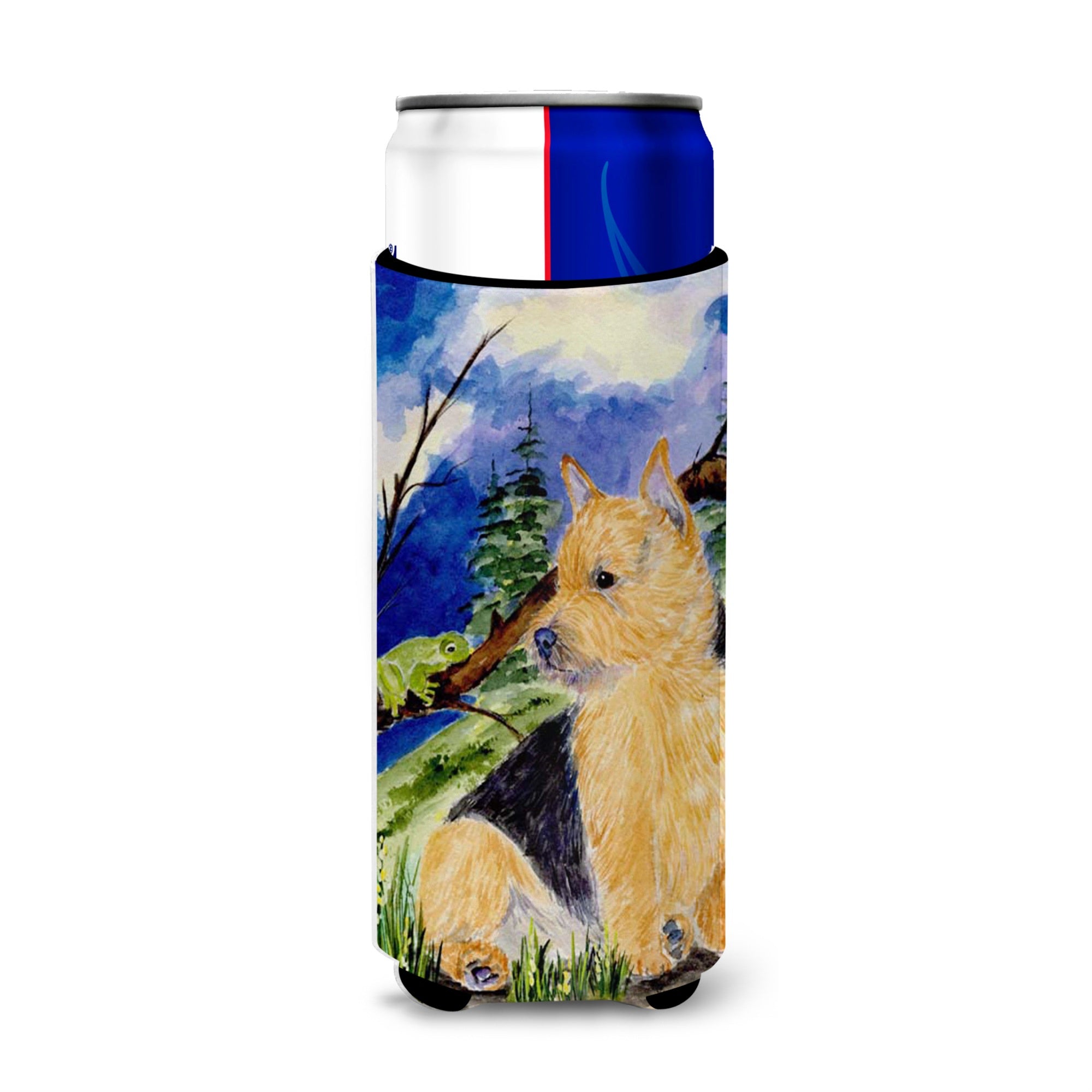Norwich Terrier Ultra Beverage Insulators For Slim Cans Ss8984Muk