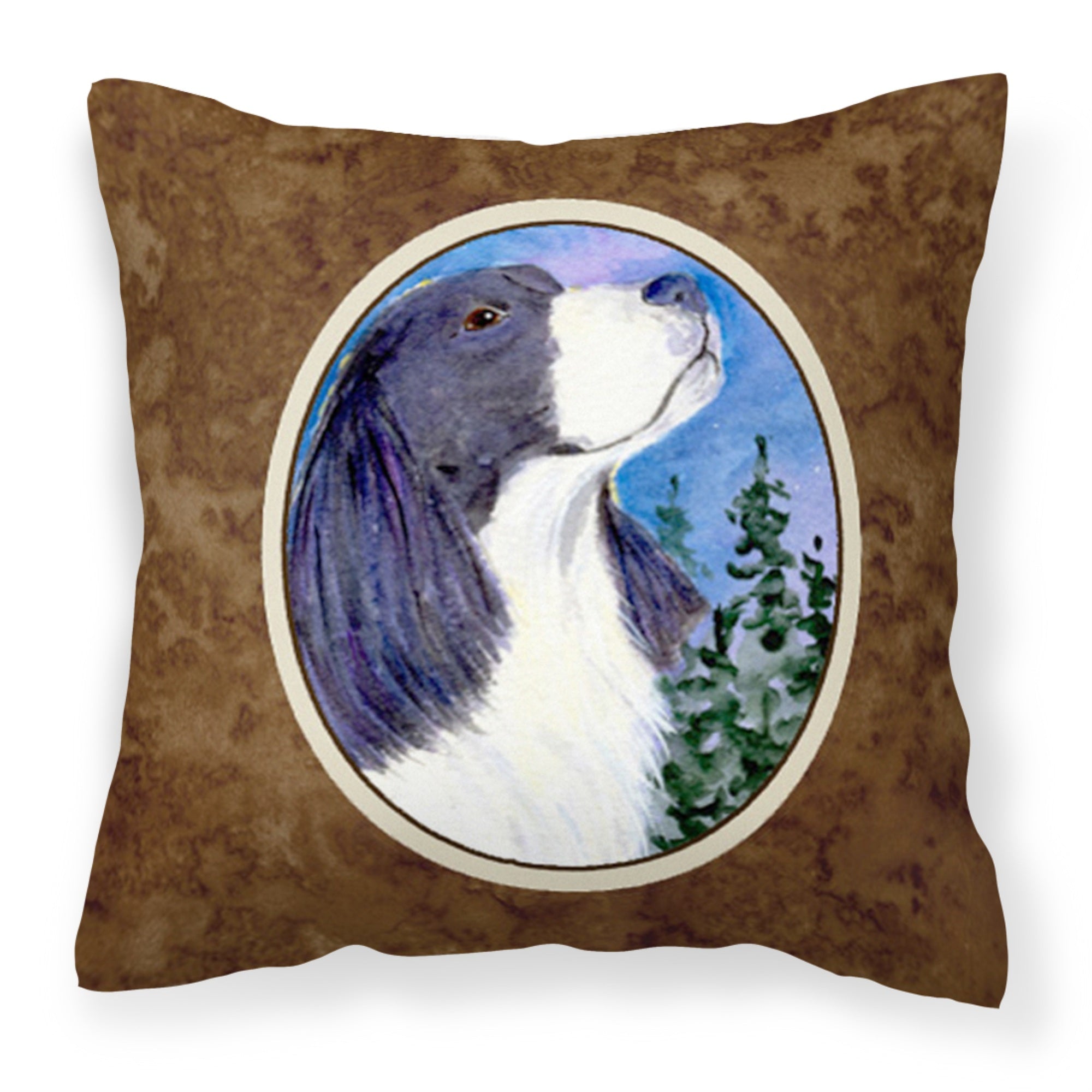 Caroline'S Treasures Ss8985Pw1414 English Springer Spaniel Decorative Canvas Fabric Pillow, Large, Multicolor