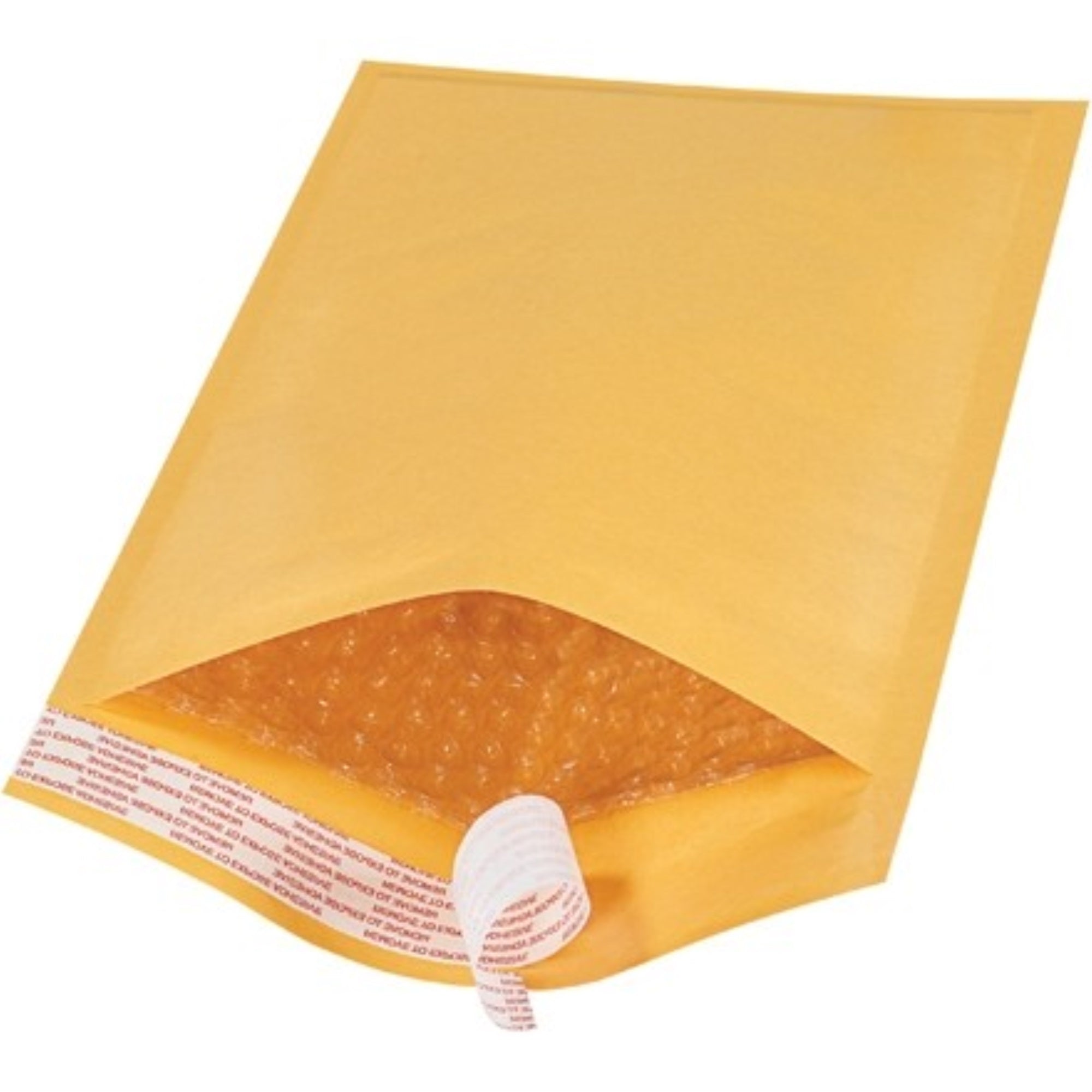 Self Seal 14 1/4 x 20 Inches Bubble Mailer Envelope Golden Kraft Exterior
