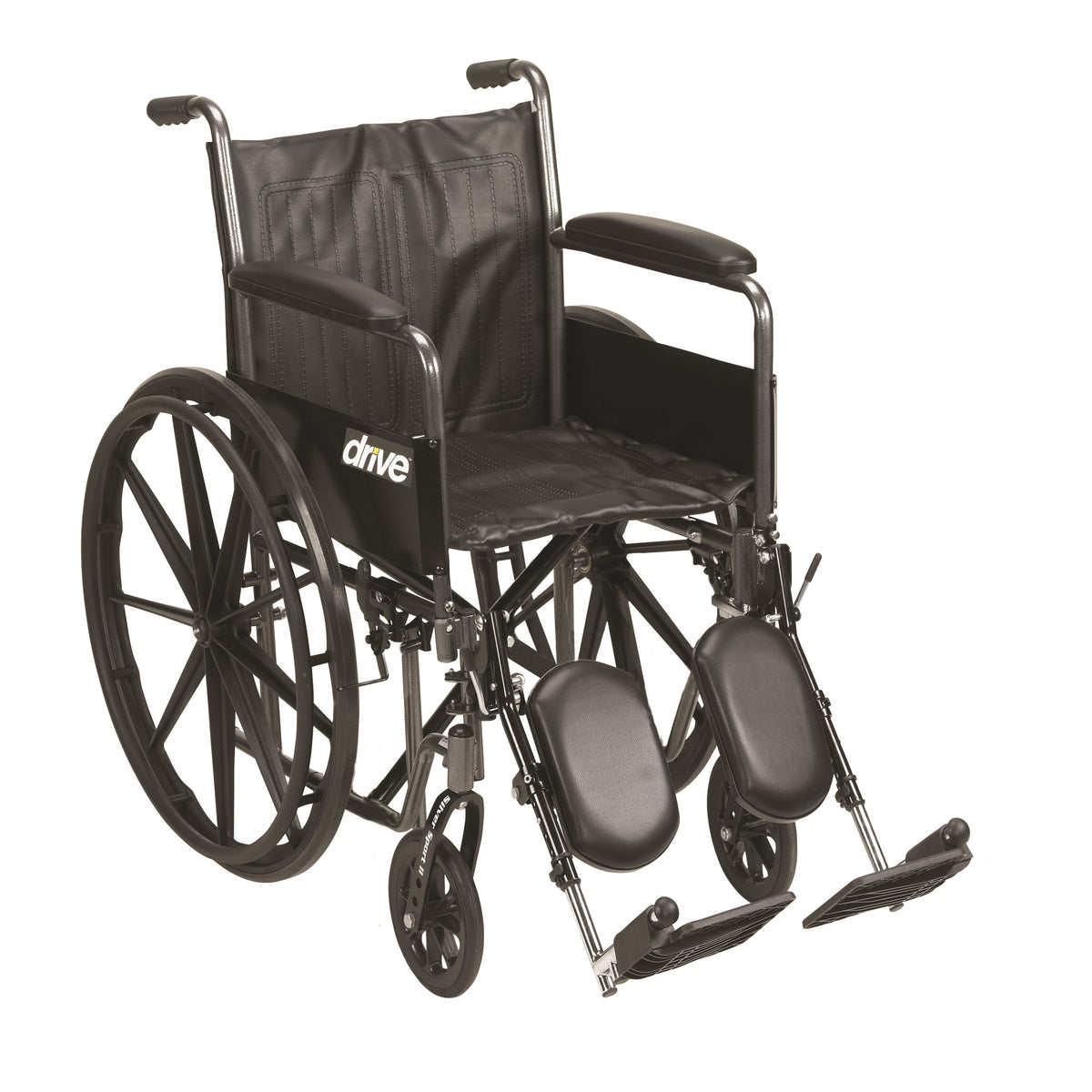 Drive Medical Ssp220Dfa-Elr Silver Sport 2 Wheelchair