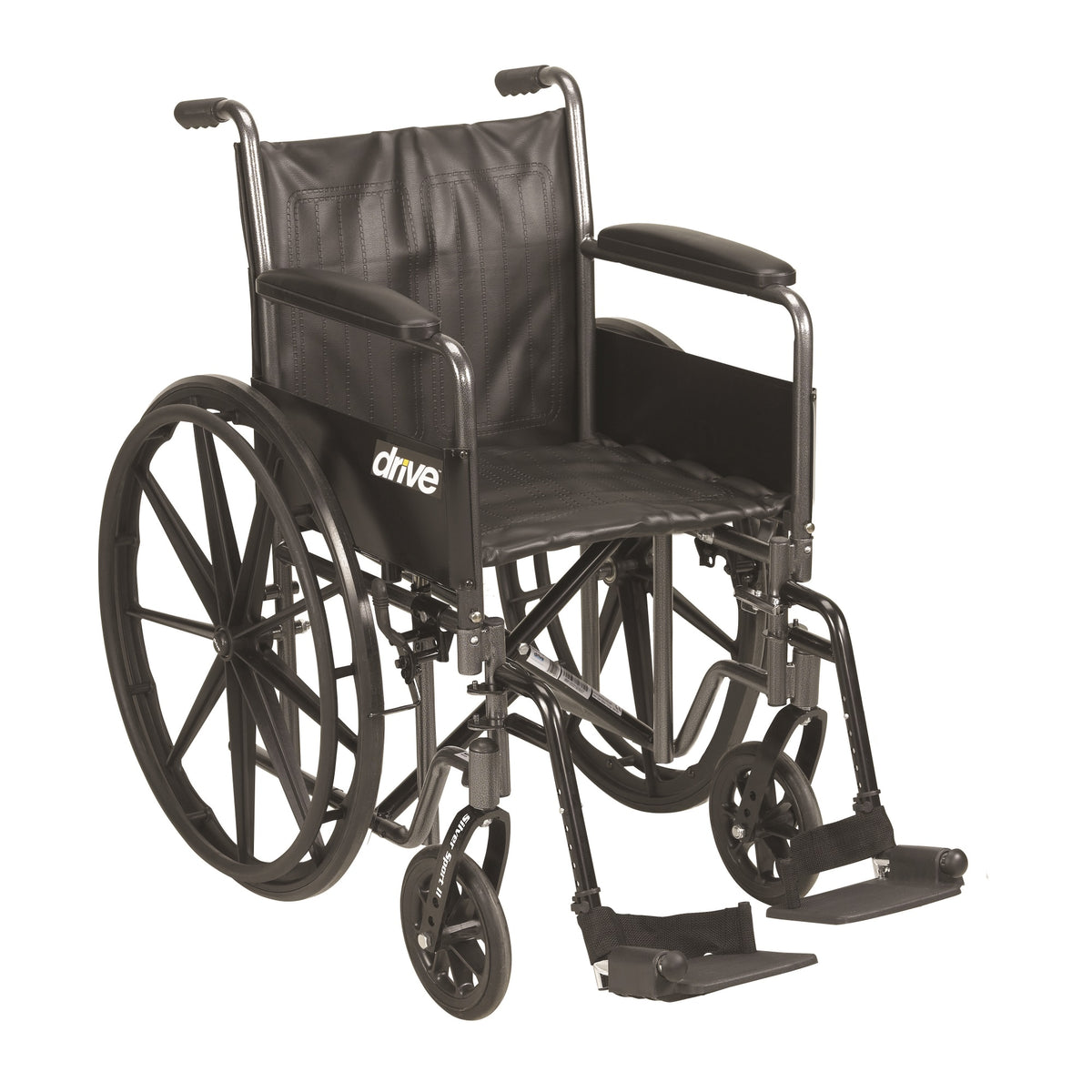 Drive Medical Ssp220Dfa-Ef Silver Sport 2 Wheelchair