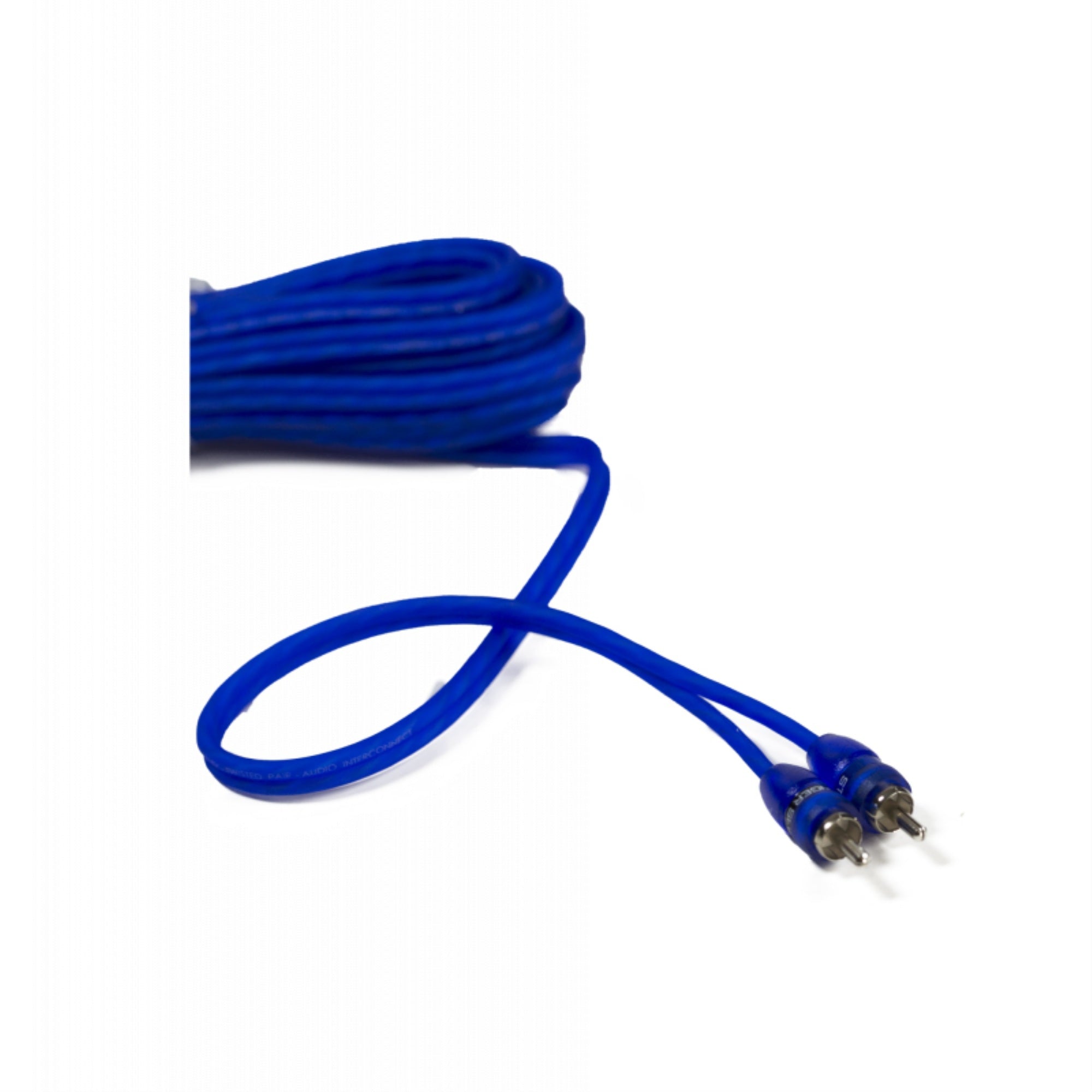Stinger 3Ft Blue Comp Series Twisted Rca