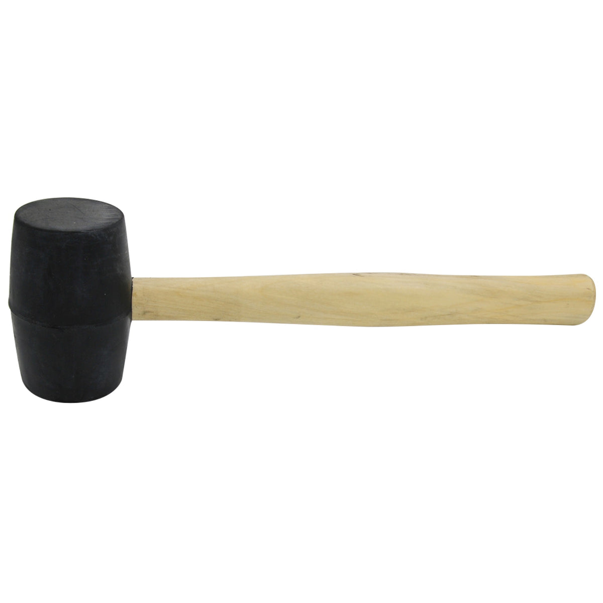 Roadpro Rubber Mallet With Wooden Handle 16Oz Sst-50102 Dead Blow Hammer Rubber Headed-16 Ounce