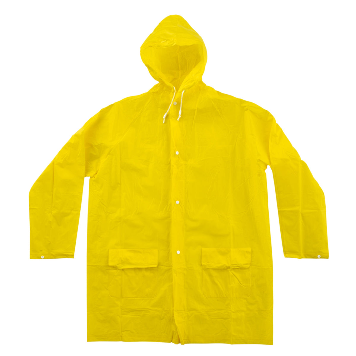 Hooded Yellow Rain Suit