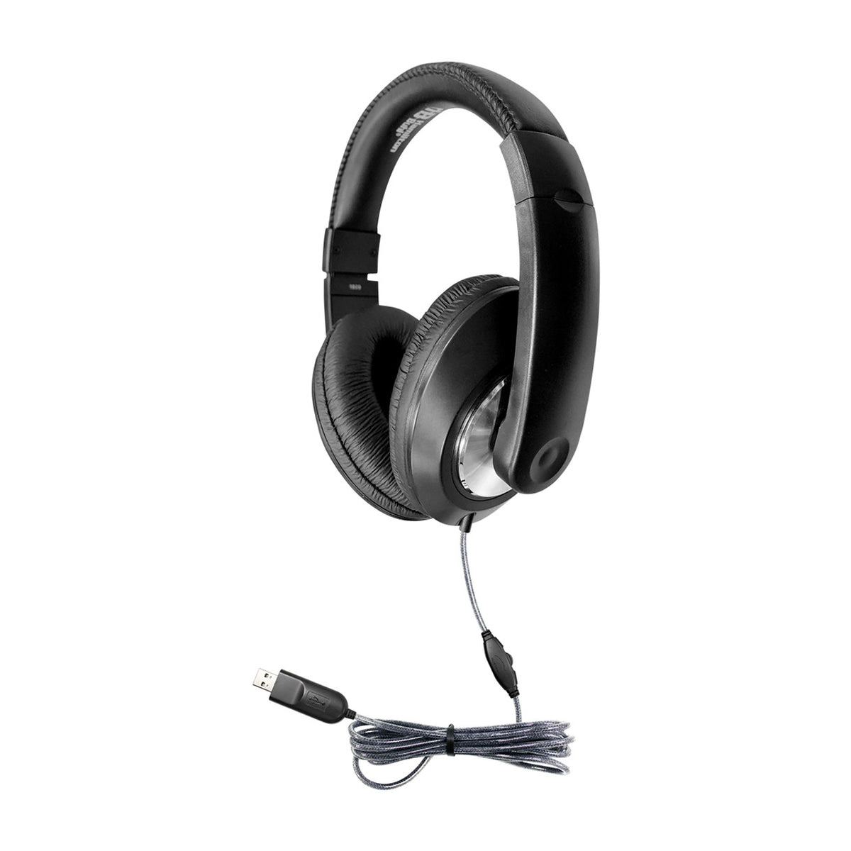 50 Pack Of Smart-Trek Deluxe Stereo Headphone With In-Line Volume Control And Usb Plug