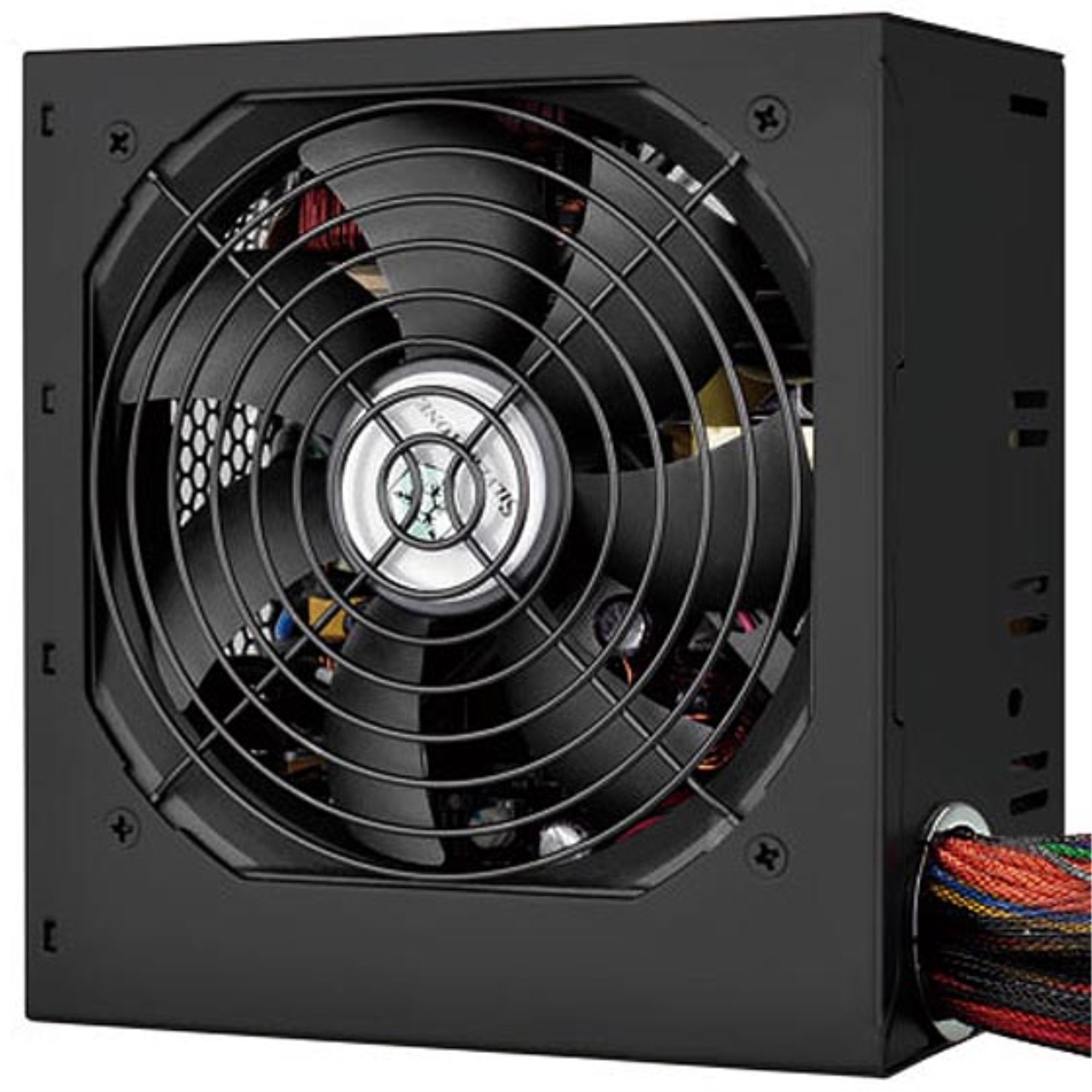 500W, ATX, single +12V rails with 39A output, Silent 120mmFan with 18dBA, efficiency 80Plus Gold certification, Fixed cable, 140mm depth, 2x8/6pin PCI-E.
