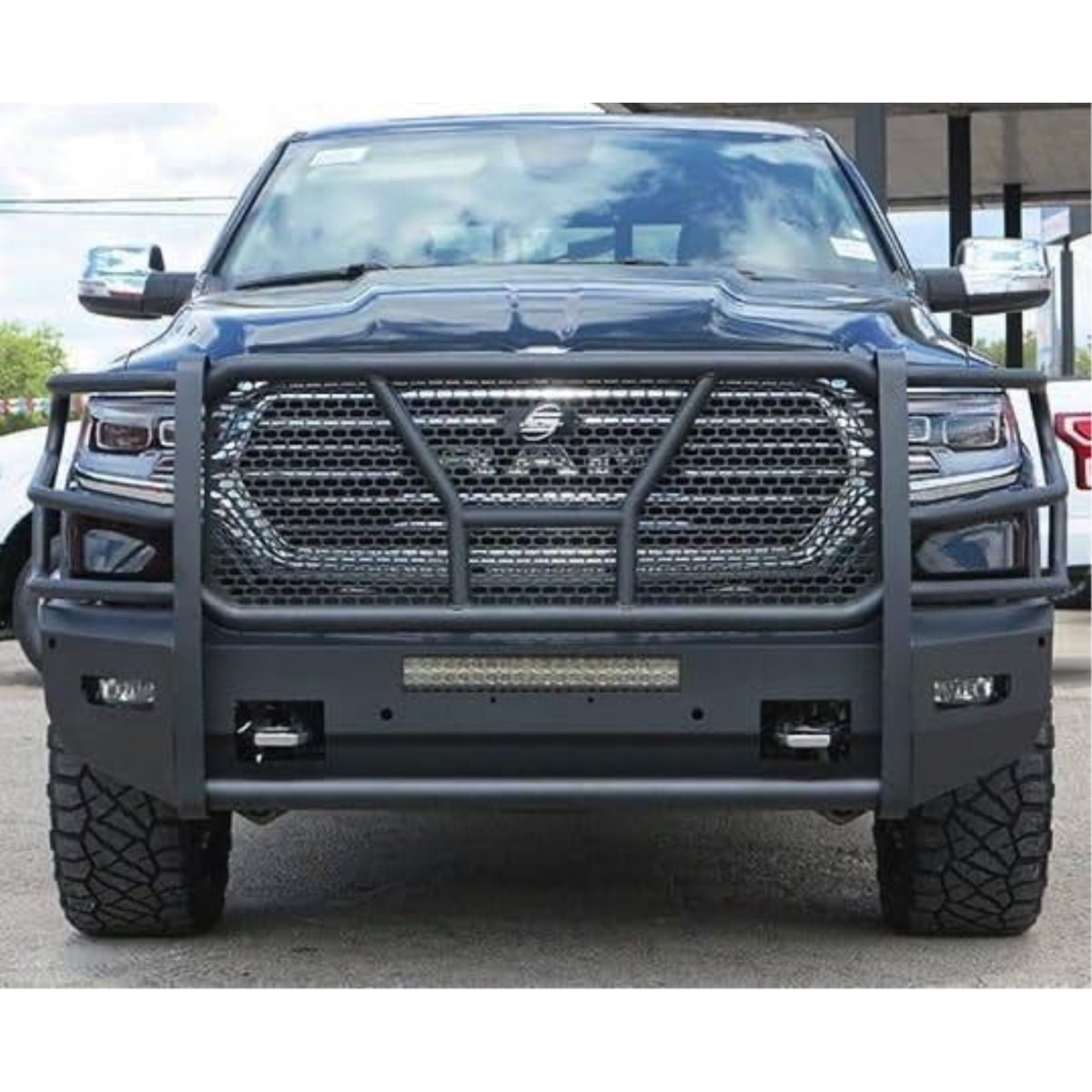 Steelcraft 60-12270 Elevation Front Bumper Fine Textured Black Elevation Front Bumper