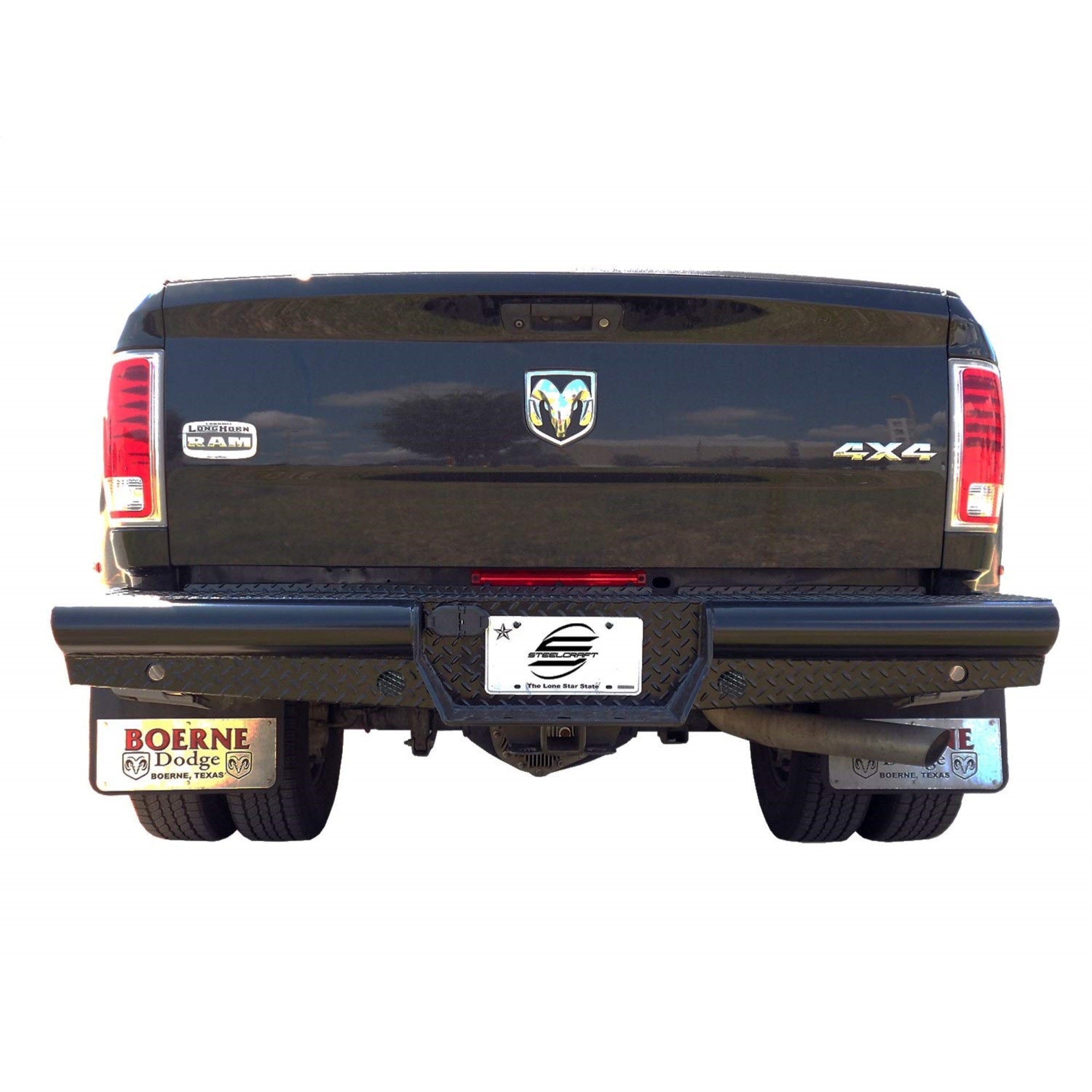 Steelcraft Automotive Hd22260 Rear Replacement Bumper Fits Dodge Ram 1500, Black