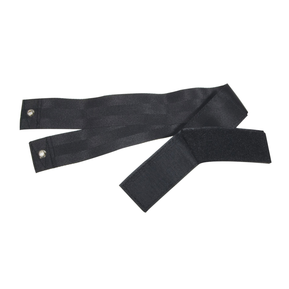Drive Medical Hook-And-Loop Fastener Wheelchair Seat Belt, Black, 48 Long