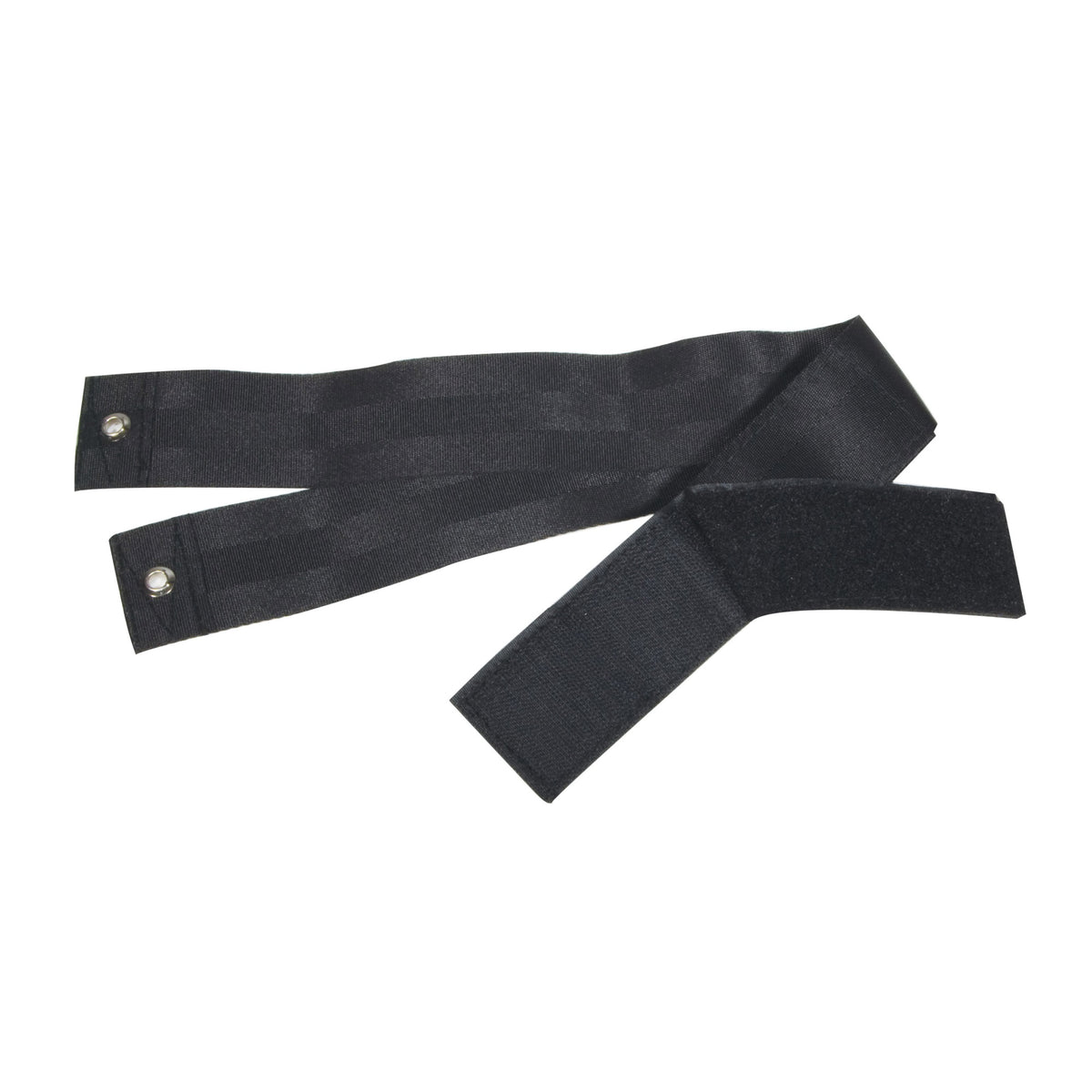 Drive Medical Hook-And-Loop Fastener Wheelchair Seat Belt, Black, 60 Long