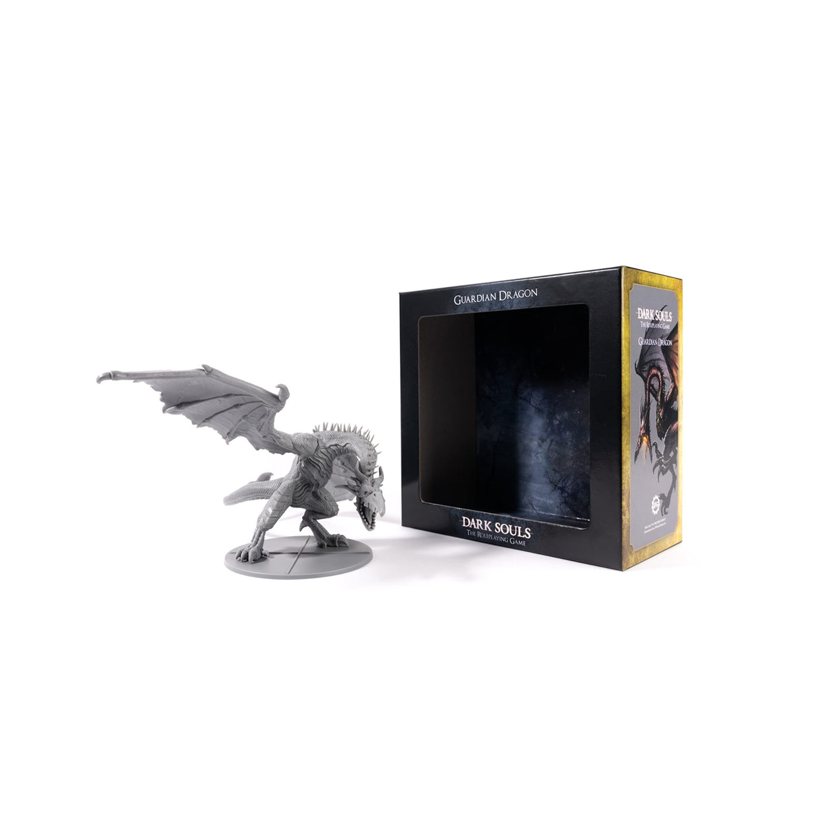 Dark Souls The Role Playing Game: Guardian Dragon Miniature & Stat Cards