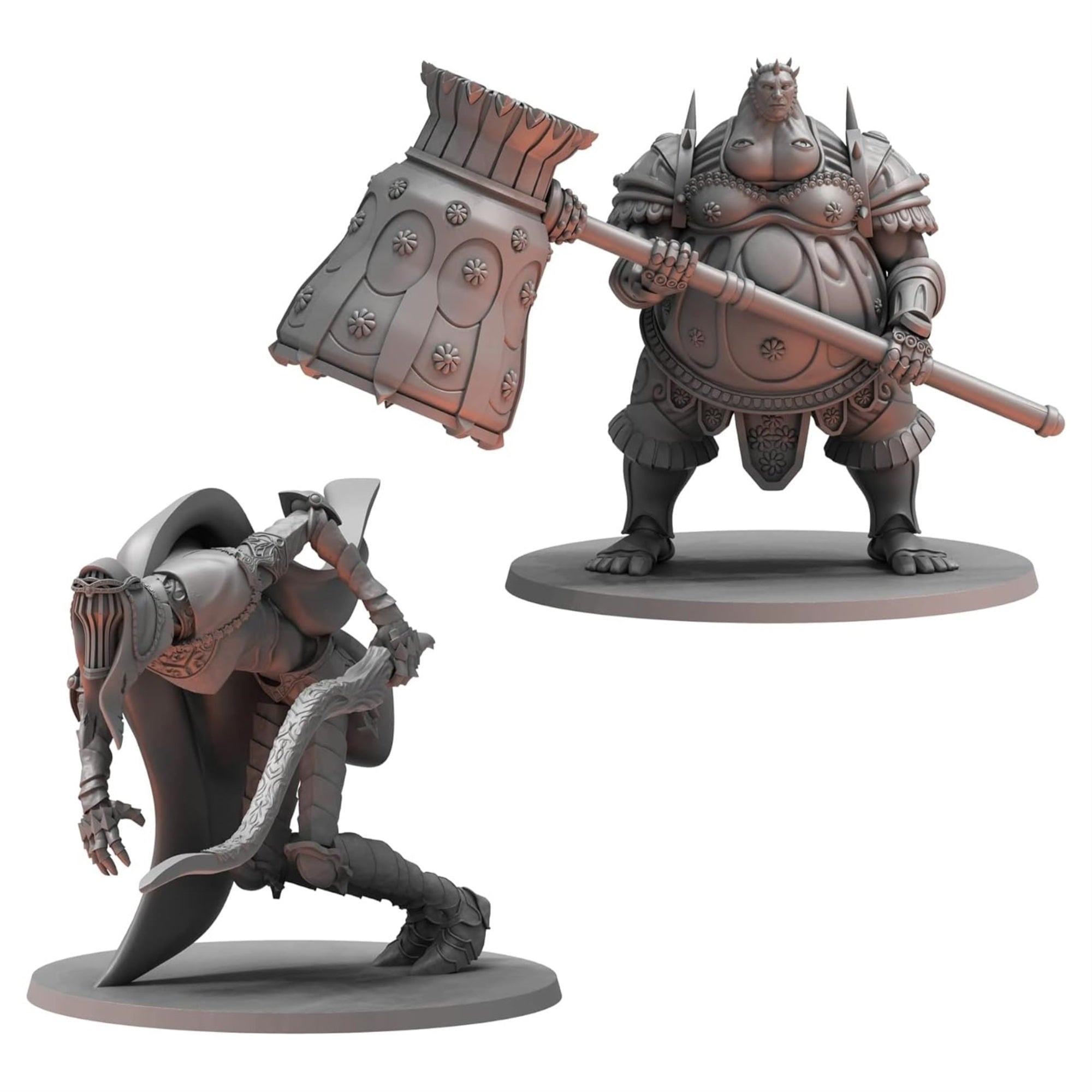 Dark Souls The Role Playing Game: Dancer Of The Boreal Valley & Smough Miniatures & Stat Cards