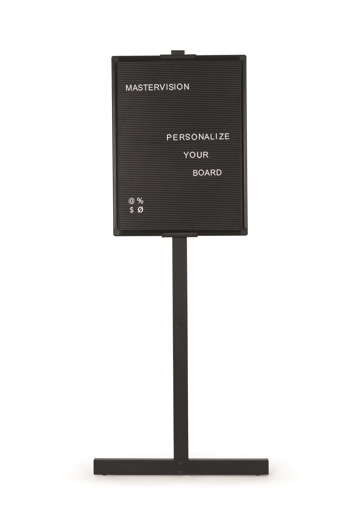 Letter Board Stand, 18X 24, Aluminum Frame, Black