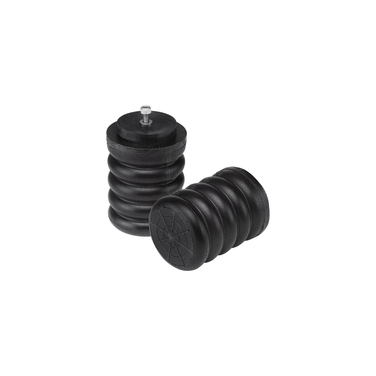 Supersprings Ssf-281-47 Sumosprings Front Solo For Chevrolet Kodiak 4500/5500, Gmc Topkick 4500/5500 Left/Right Pair |1500 (Lb) Capacity At 50% Compression Made In The Usa, Black